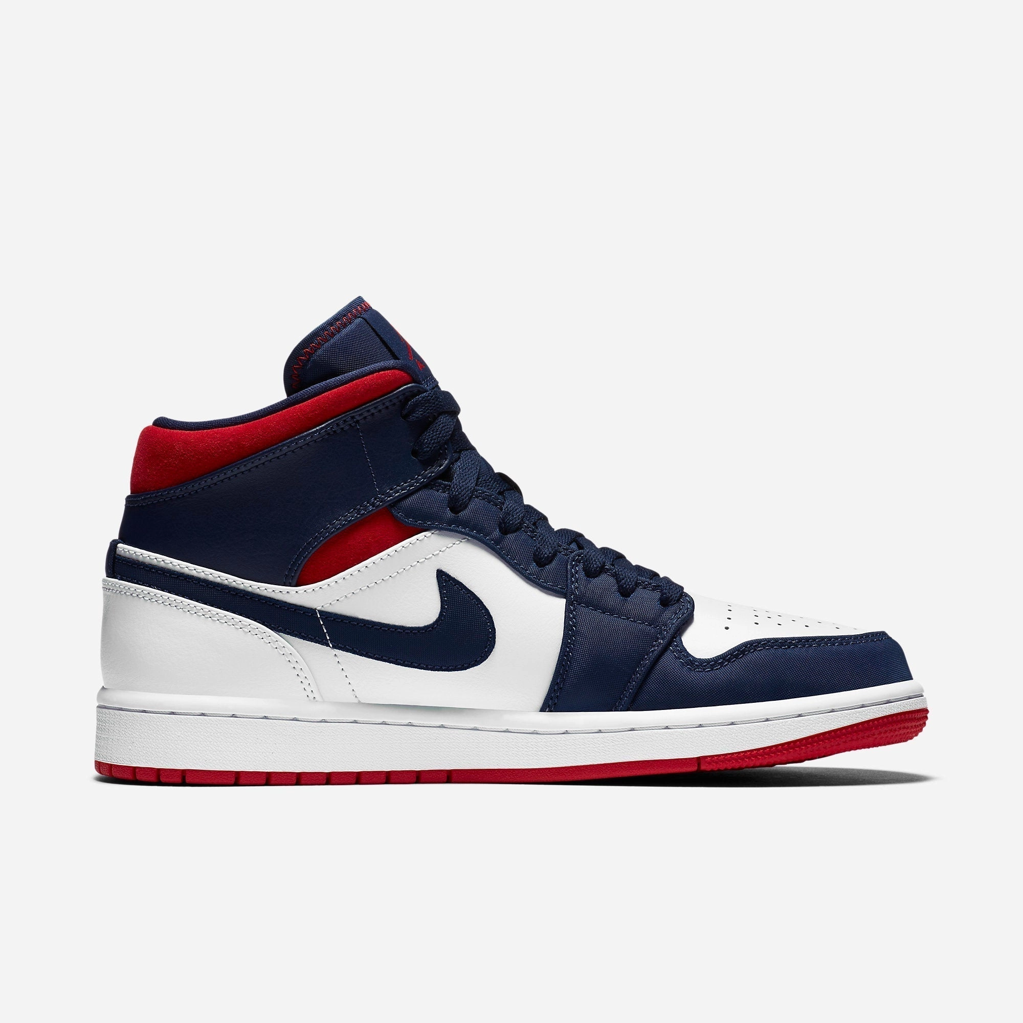 (Men's) Air Jordan 1 Mid SE 'USA' (2020) 852542-104 Air Jordan 1 Retro Court Sneakers