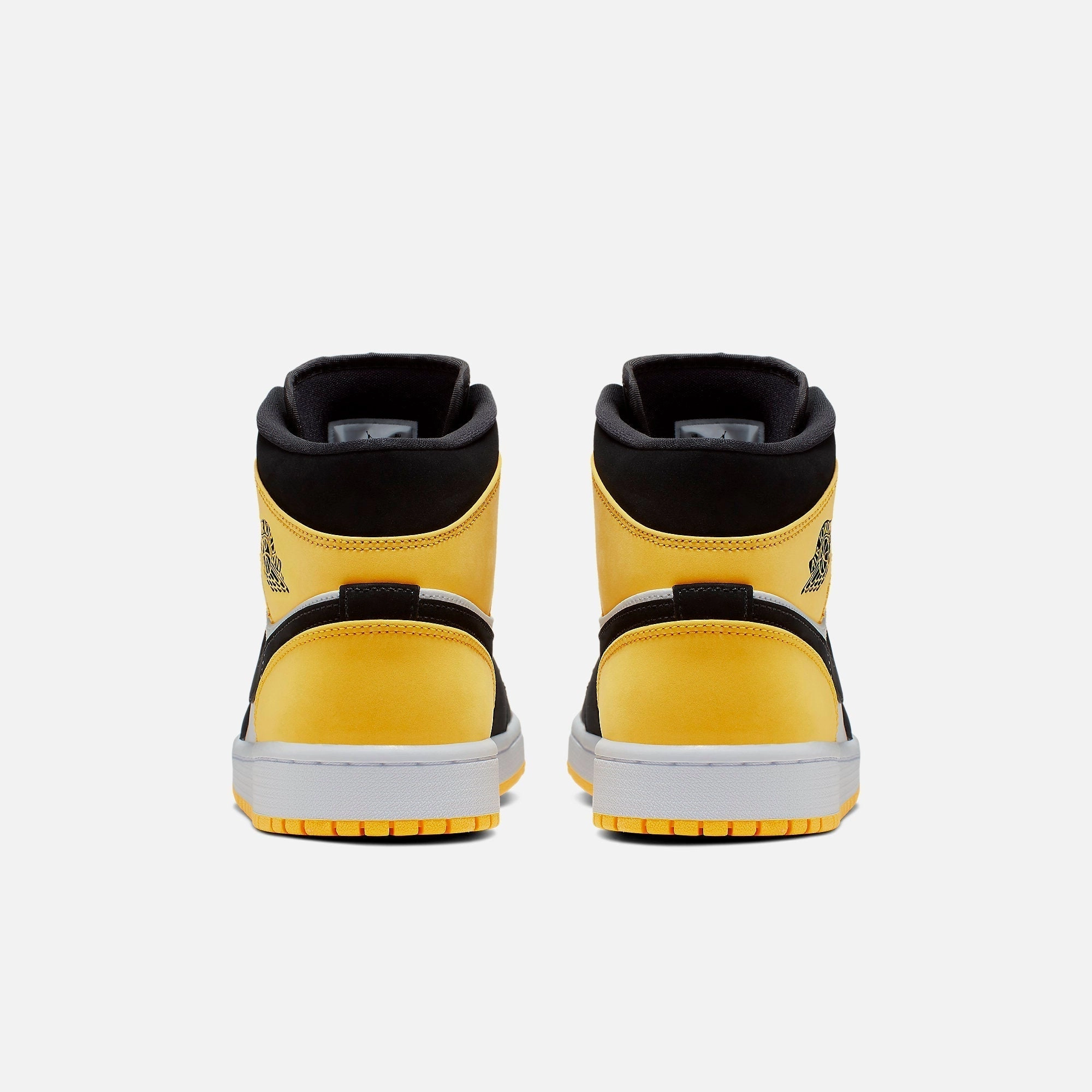 (Men's) Air Jordan 1 Mid SE 'Yellow Toe' (2019) 852542-071 Air Jordan 1 Retro Court Sneakers