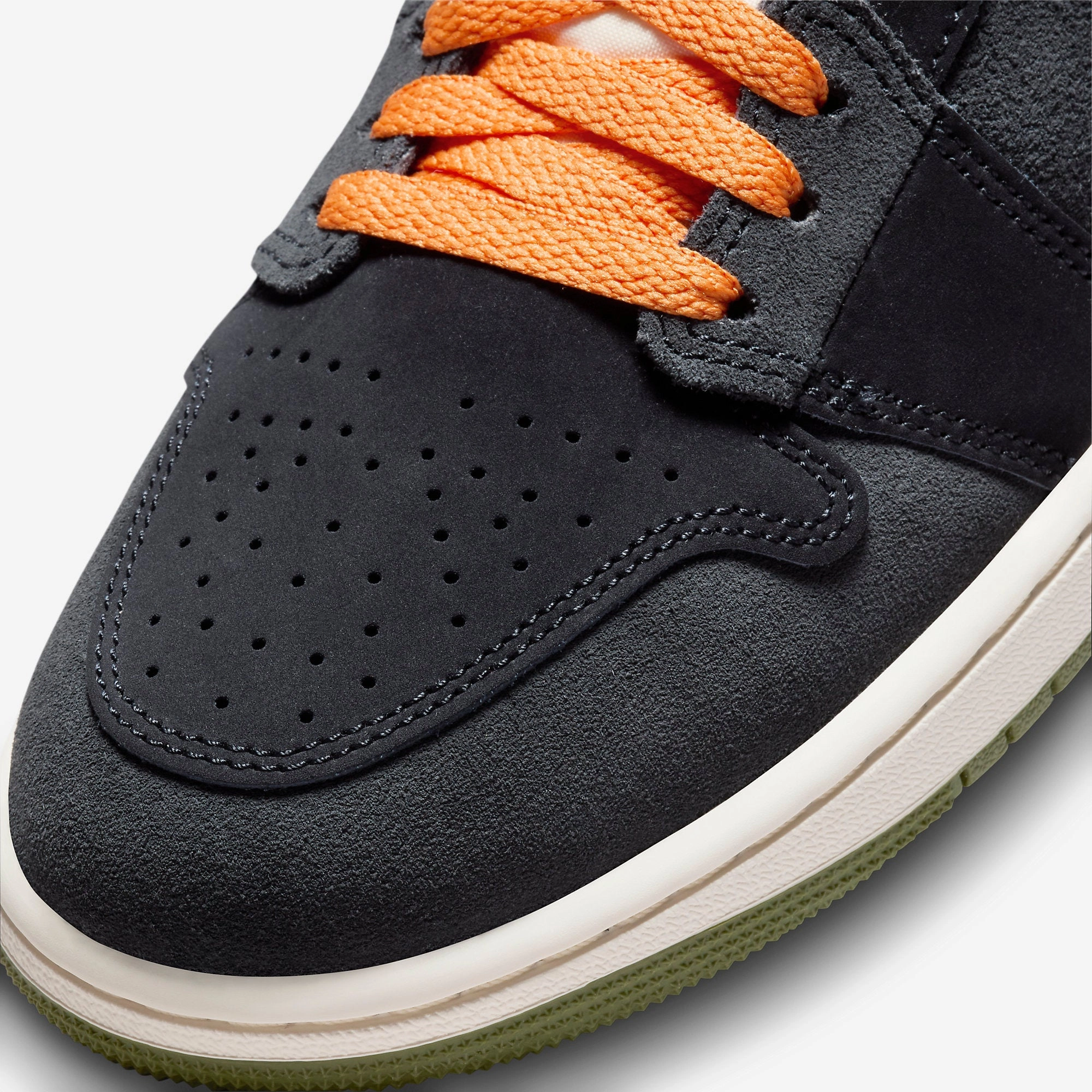 (Men's) Air Jordan 1 Mid SE Craft 'Anthracite / Light Olive' (2023) FD6817-003 Air Jordan 1 Original Colorway Shoes