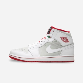 (Men's) Air Jordan 1 Mid WB 'Hare Jordan' (2015) 719551-123 Authentic Air Jordan 1 in premium leather
