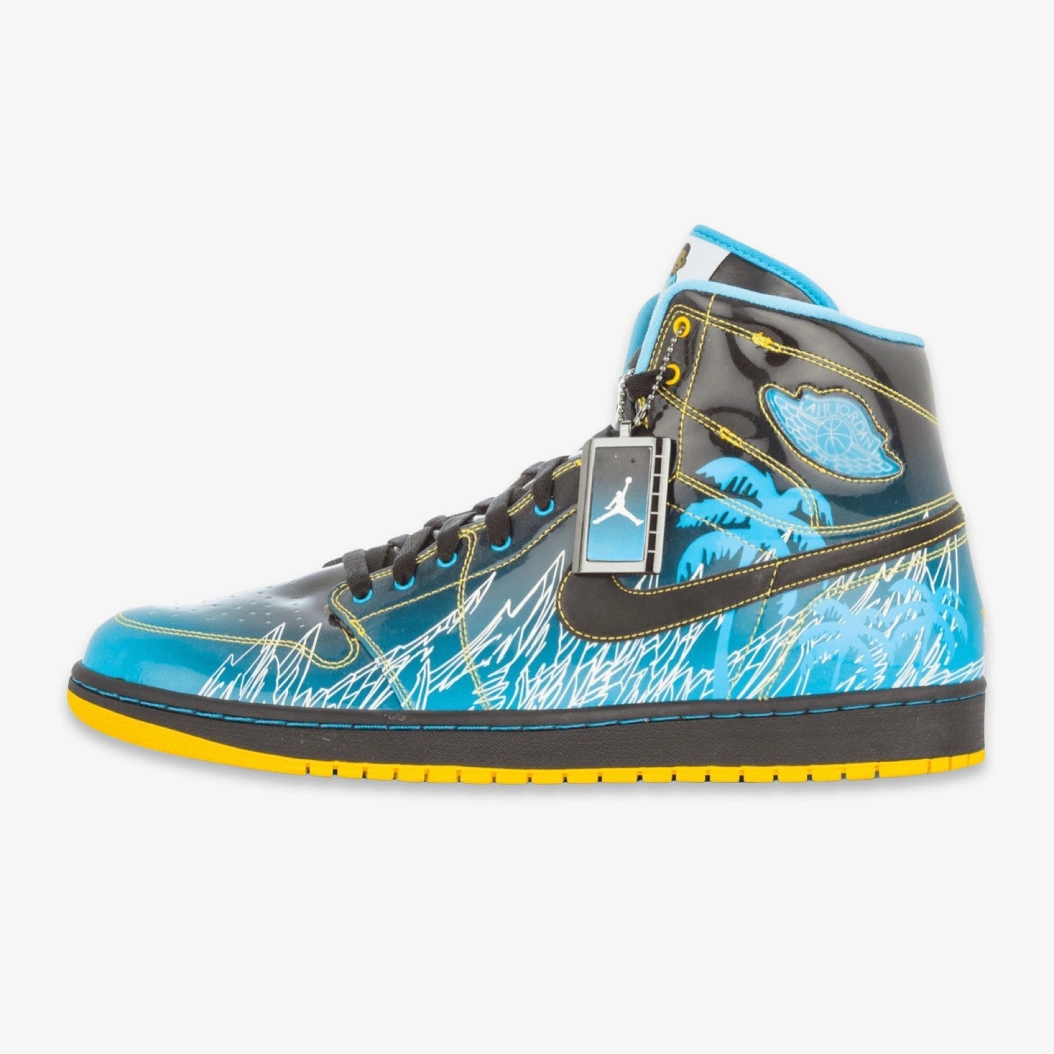 (Men's) Air Jordan 1 Retro High DB x Tony Taylor 'Doernbecher' (2008) 345204-041 Stylish Air Jordan 1 in classic design
