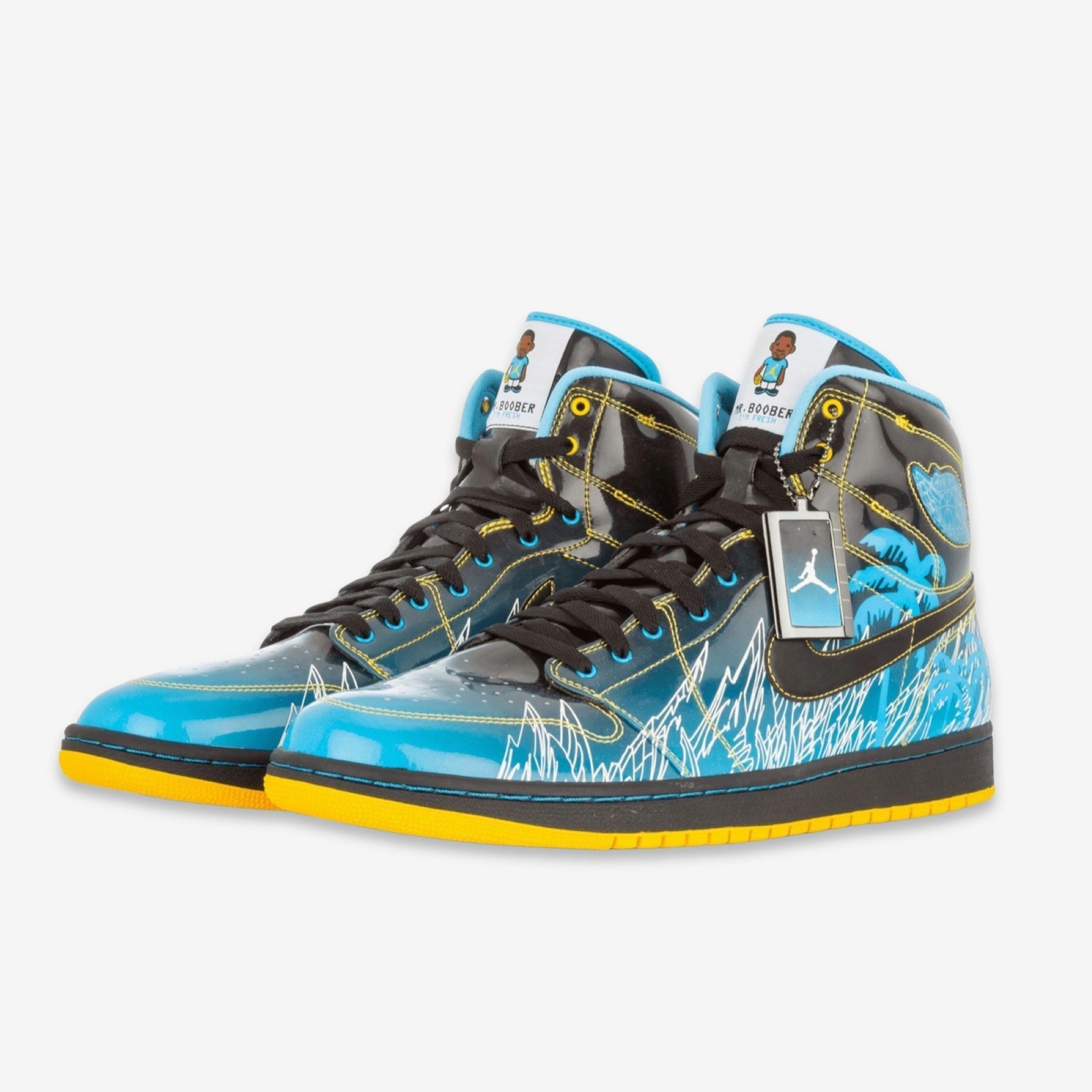 (Men's) Air Jordan 1 Retro High DB x Tony Taylor 'Doernbecher' (2008) 345204-041 Air Jordan 1 Signature Look Sneakers