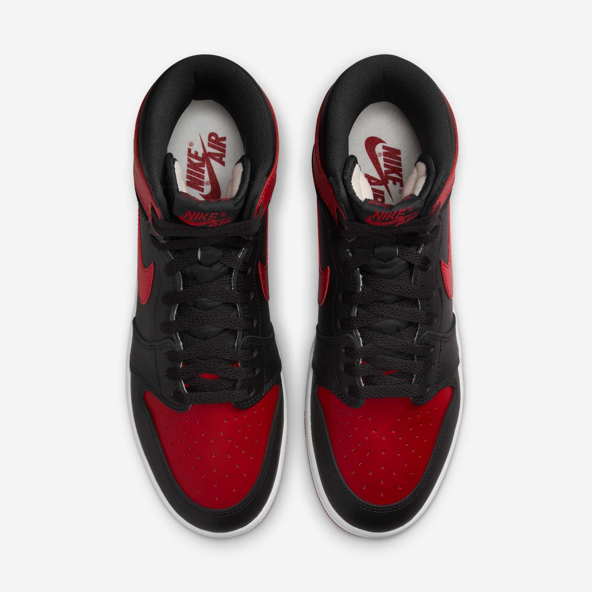 (Men's) Air Jordan 1 Retro High OG '85 'Bred / Banned' (2025) HV6674-067 Air Jordan 1 Original Colorway Shoes