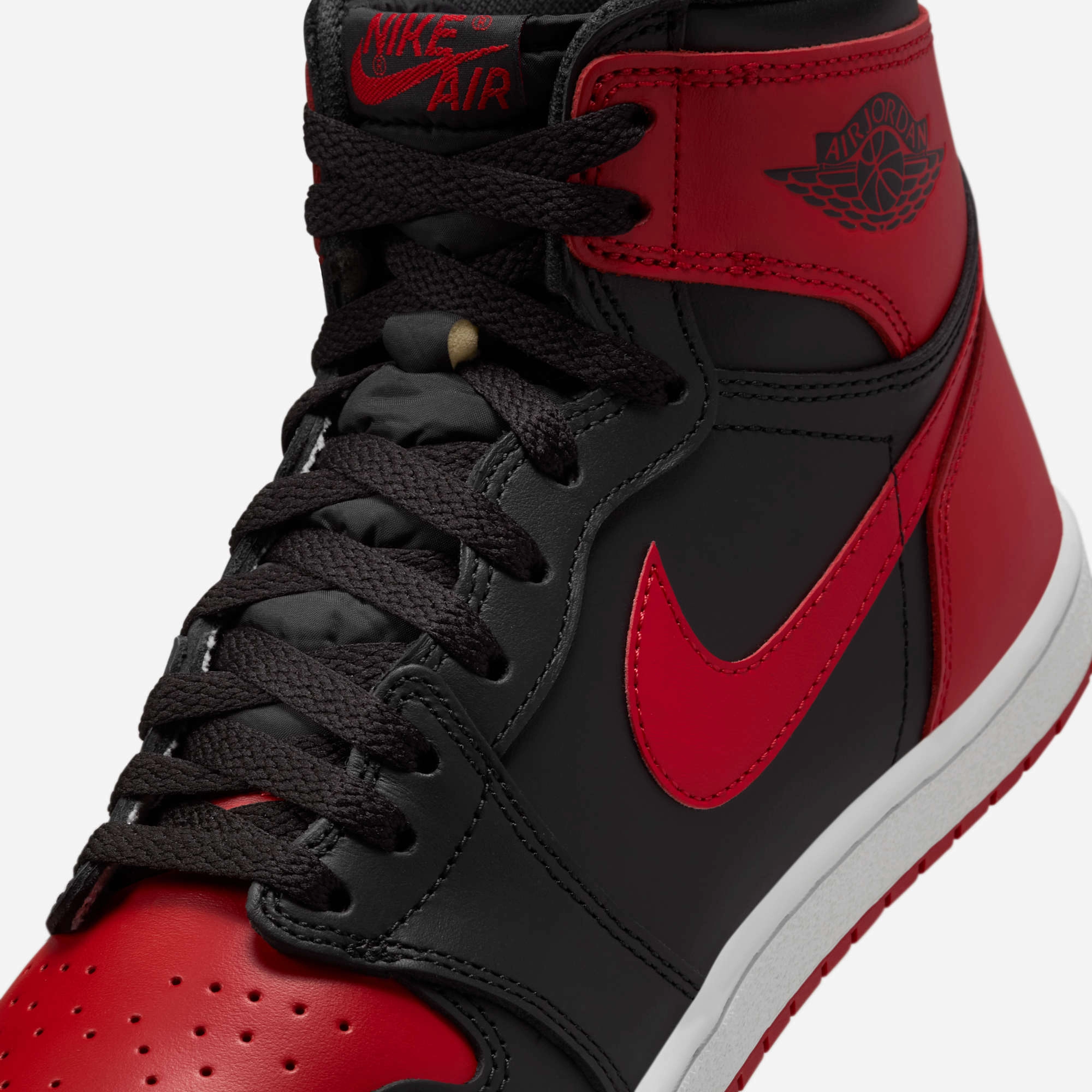 (Men's) Air Jordan 1 Retro High OG '85 'Bred / Banned' (2025) HV6674-067 Air Jordan 1 Original Colorway Shoes