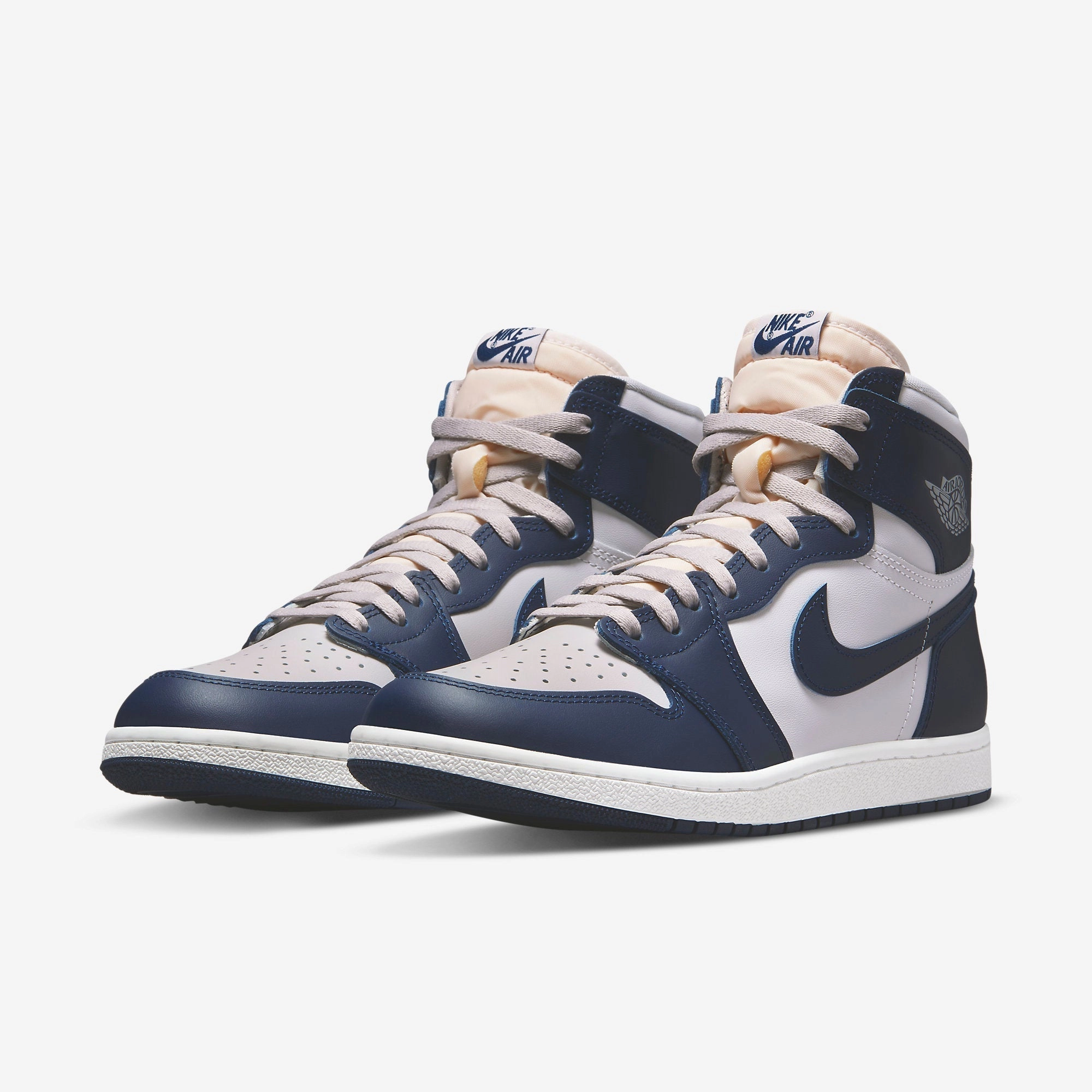 (Men's) Air Jordan 1 Retro High OG '85 'Georgetown Hoyas' (2022) BQ4422-400 Air Jordan 1 Signature Look Sneakers