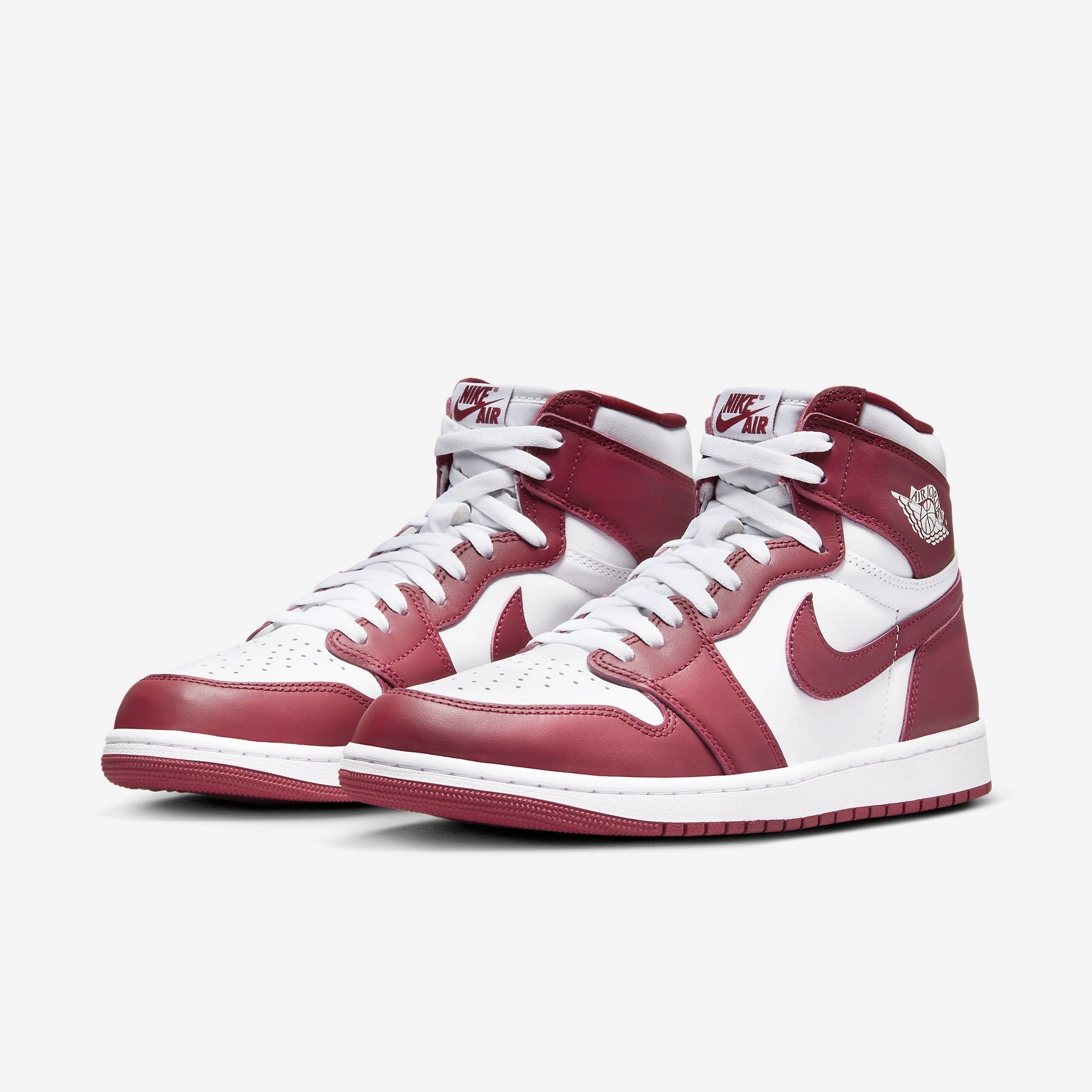 (Men's) Air Jordan 1 Retro High OG 'Artisanal / Team Red' (2024) DZ5485-160 Air Jordan 1 Original Colorway Shoes