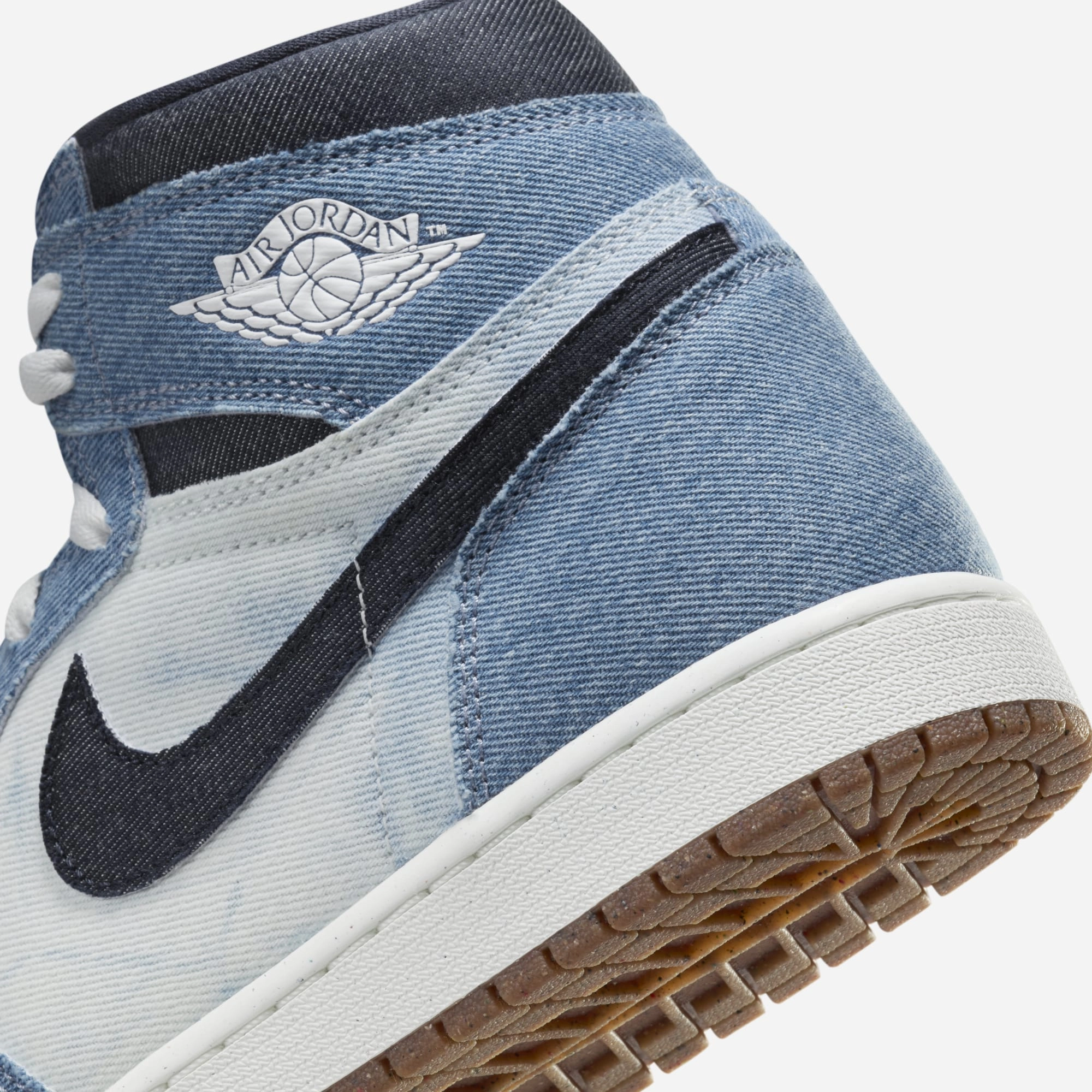 (Men's) Air Jordan 1 Retro High OG 'Denim' (2024) FQ2947-100 Air Jordan 1 Original Colorway Shoes