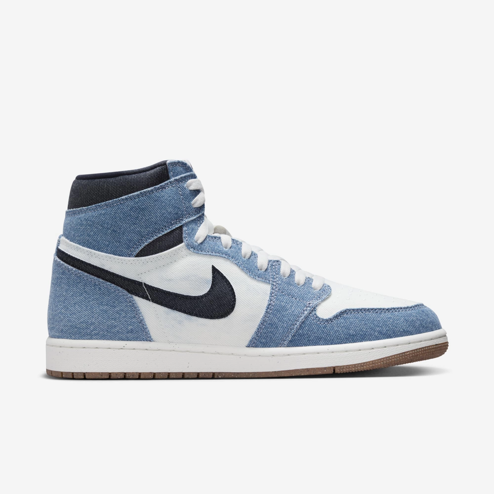 (Men's) Air Jordan 1 Retro High OG 'Denim' (2024) FQ2947-100 Air Jordan 1 Original Colorway Shoes