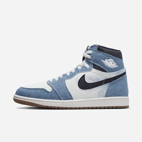 (Men's) Air Jordan 1 Retro High OG 'Denim' (2024) FQ2947-100 Authentic Air Jordan 1 in premium leather