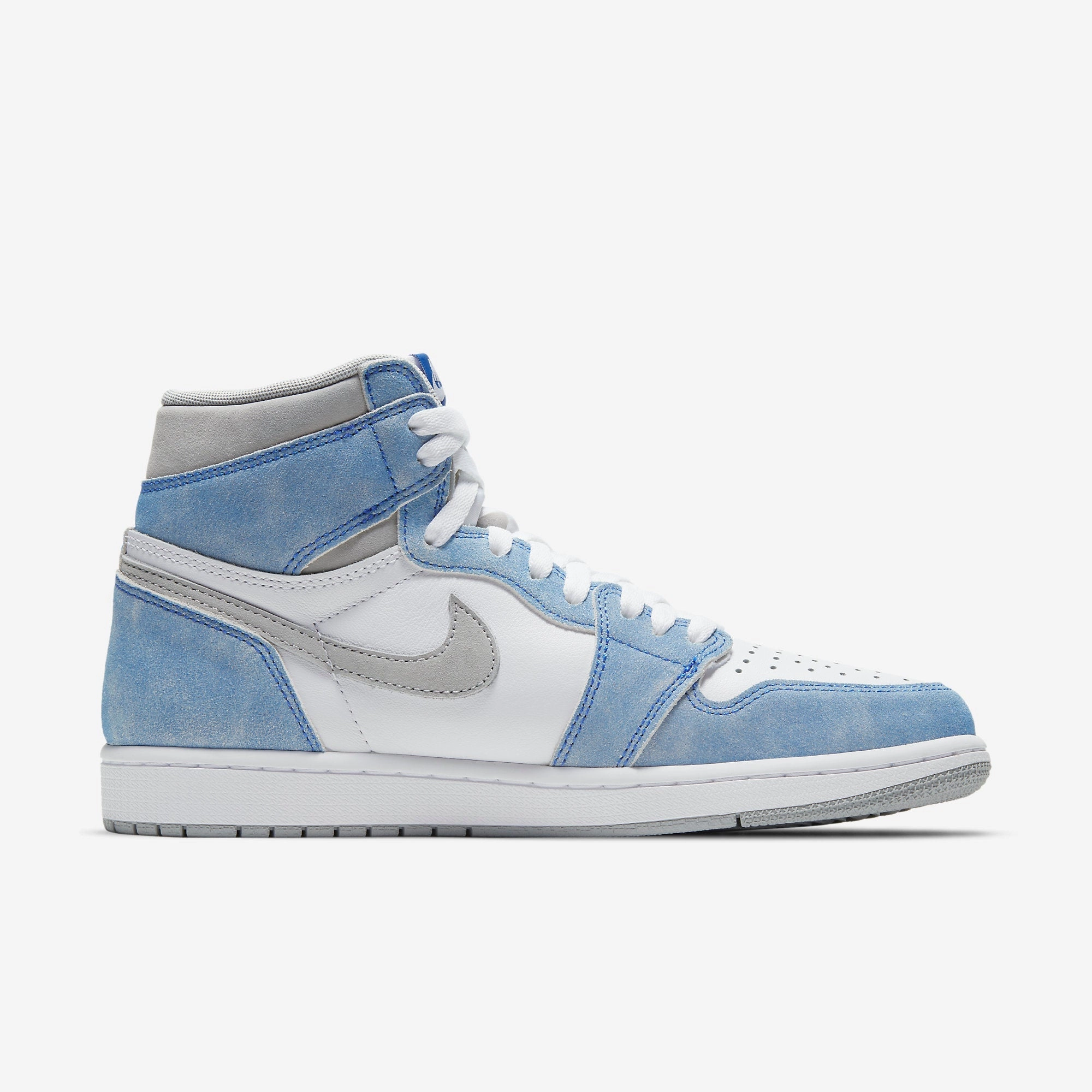 (Men's) Air Jordan 1 Retro High OG 'Hyper Royal' (2021) 555088-402 Air Jordan 1 Original Colorway Shoes