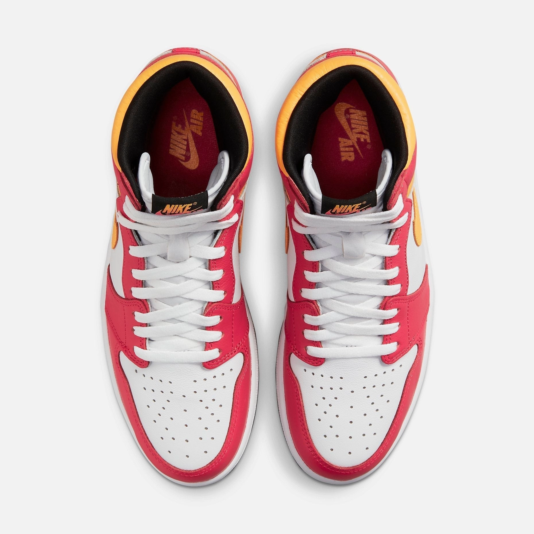 (Men's) Air Jordan 1 Retro High OG 'Light Fusion Red' (2021) 555088-603 Air Jordan 1 Original Colorway Shoes