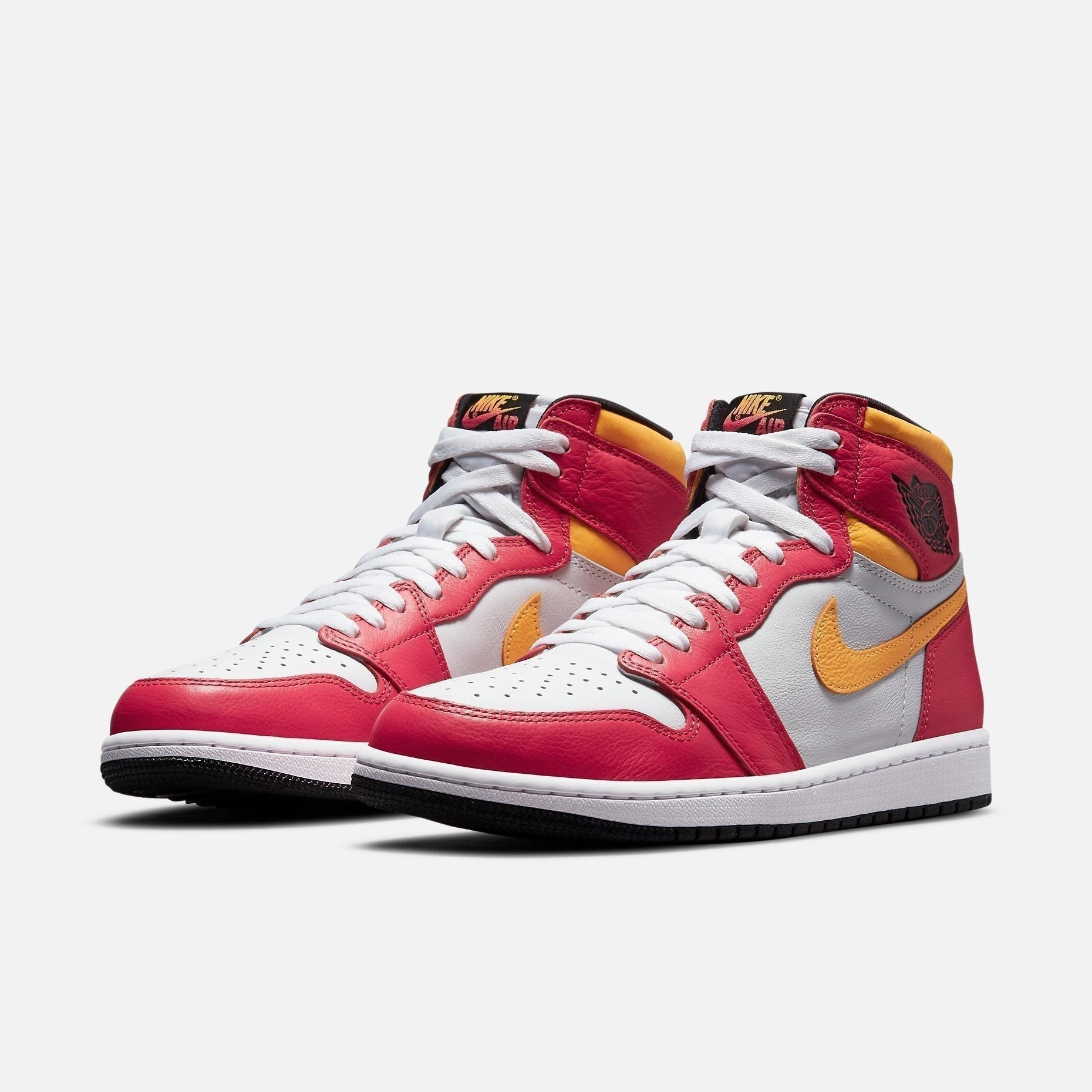 (Men's) Air Jordan 1 Retro High OG 'Light Fusion Red' (2021) 555088-603 Air Jordan 1 Original Colorway Shoes