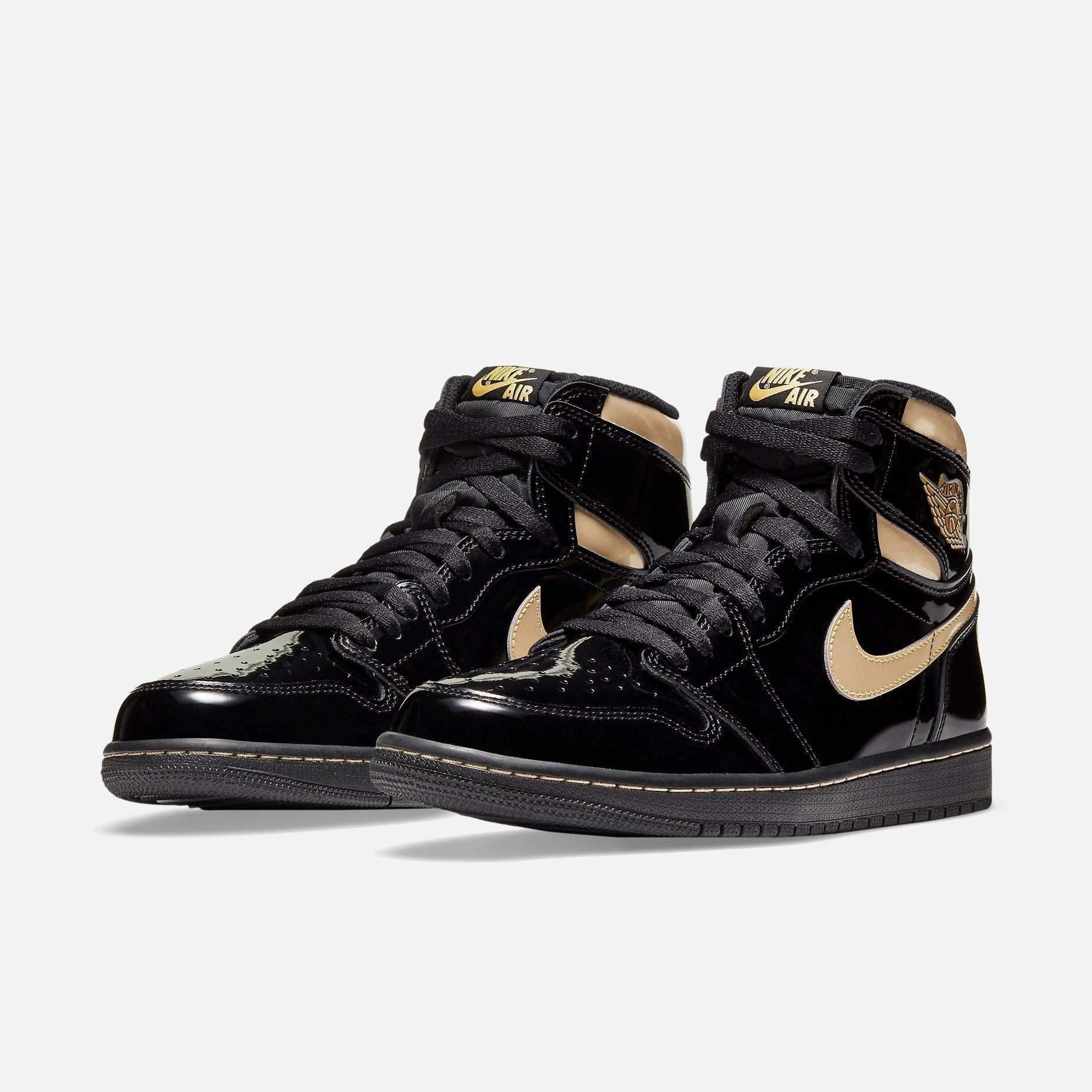 (Men's) Air Jordan 1 Retro High OG 'Metallic Gold' (2020) 555088-032 Air Jordan 1 Retro Court Sneakers