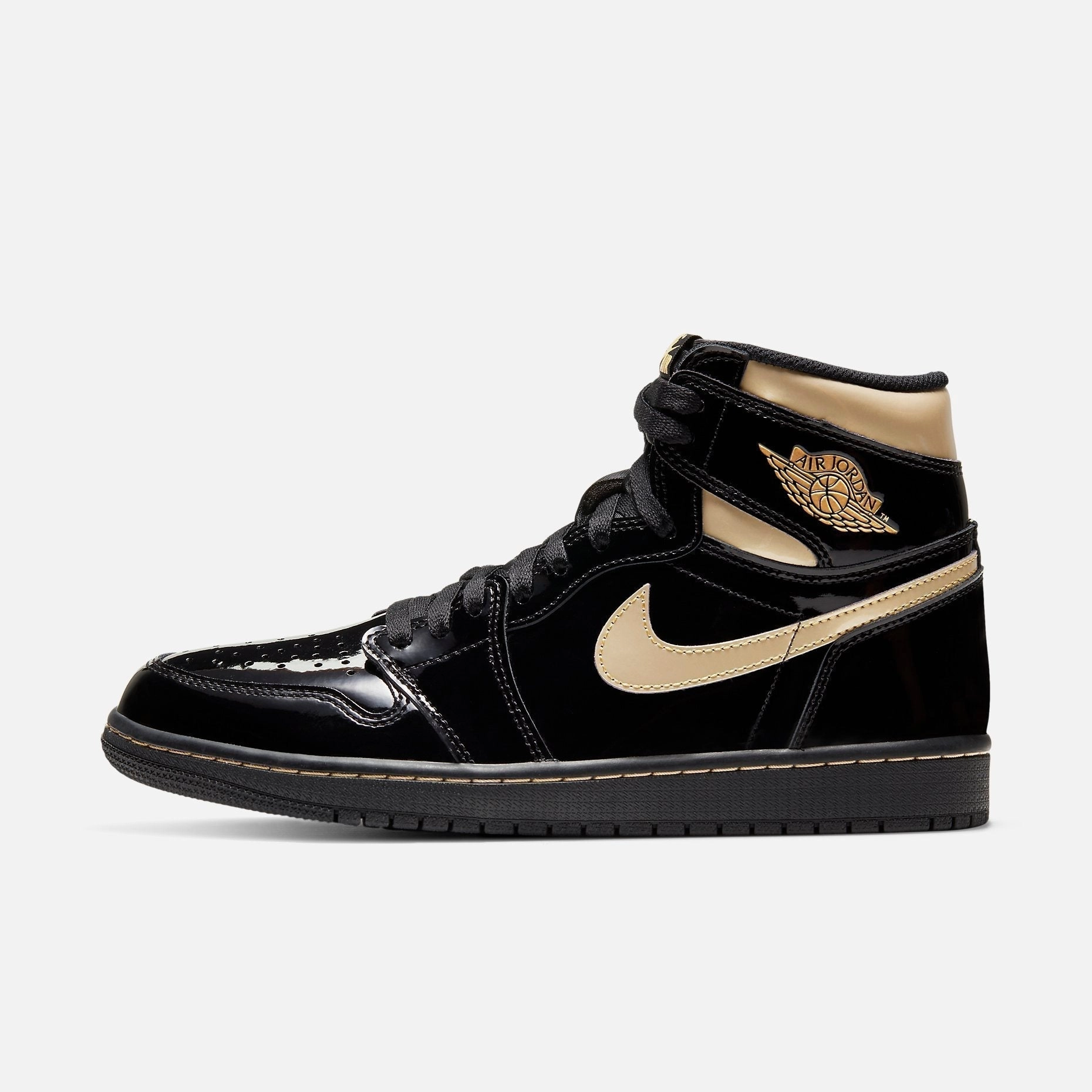 (Men's) Air Jordan 1 Retro High OG 'Metallic Gold' (2020) 555088-032 Heritage Air Jordan 1 sneakers for men