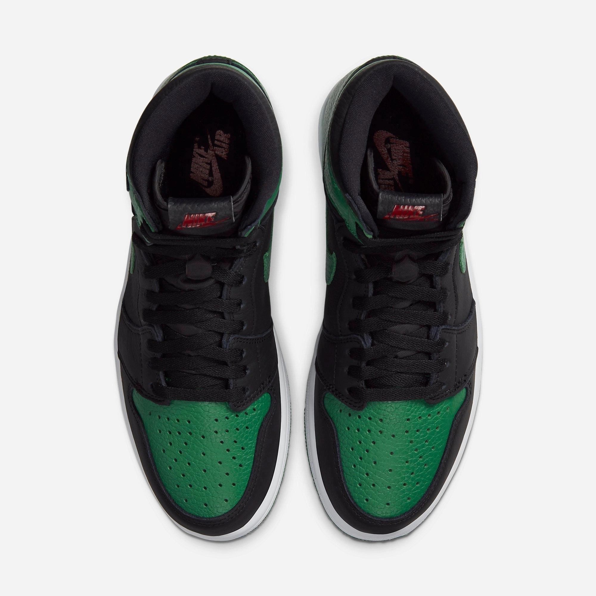 (Men's) Air Jordan 1 Retro High OG 'Pine Green 2.0' (2020) 555088-030 Air Jordan 1 Retro Court Sneakers