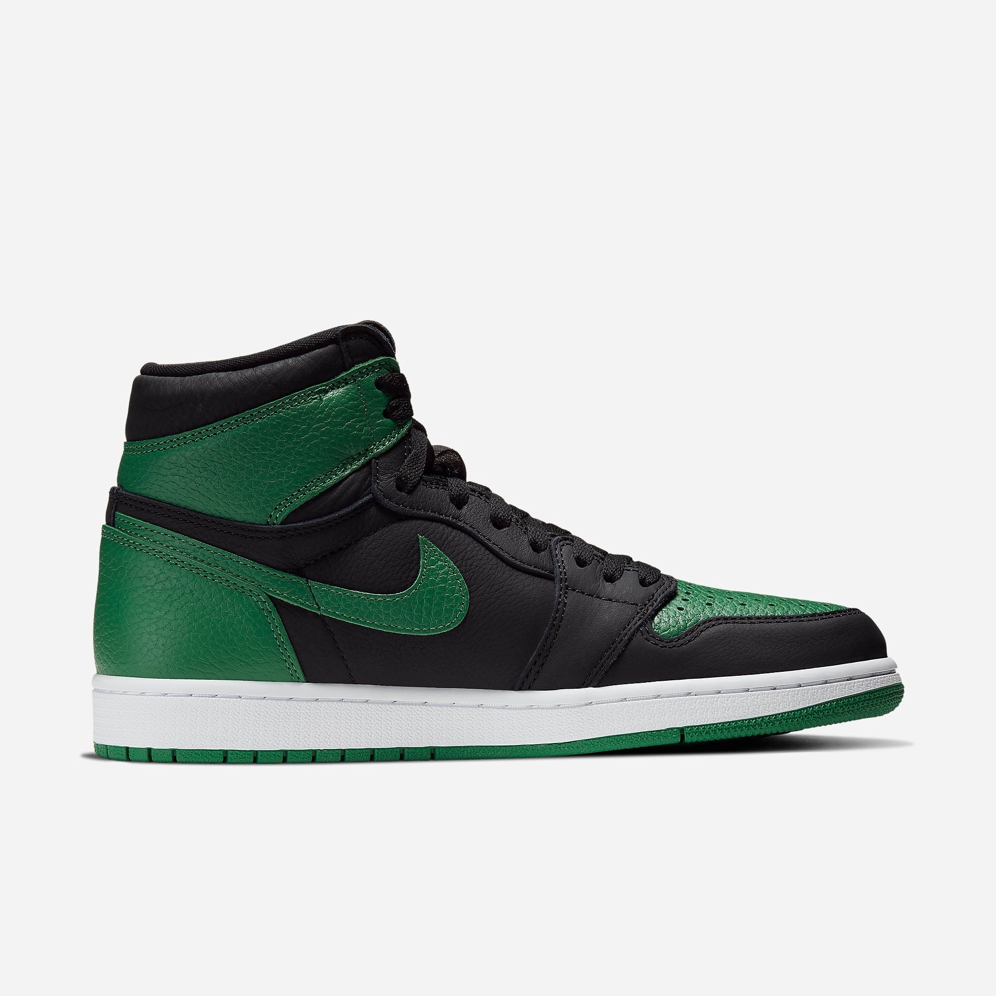 (Men's) Air Jordan 1 Retro High OG 'Pine Green 2.0' (2020) 555088-030 Air Jordan 1 Retro Court Sneakers