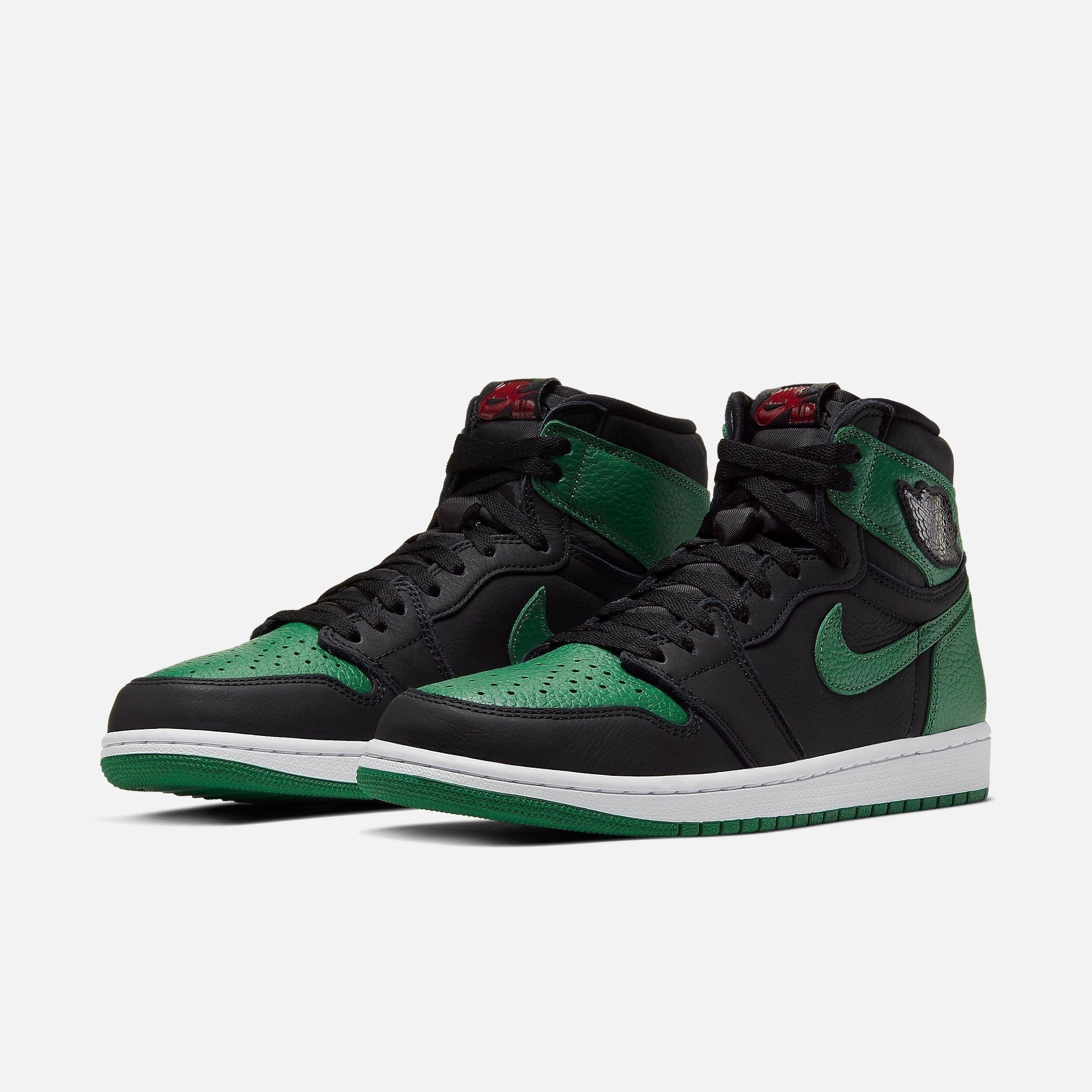 (Men's) Air Jordan 1 Retro High OG 'Pine Green 2.0' (2020) 555088-030 Air Jordan 1 Retro Court Sneakers
