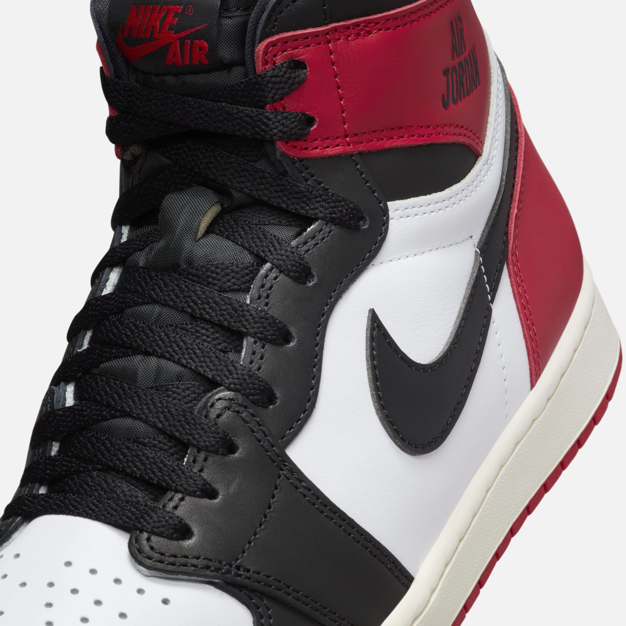 (Men's) Air Jordan 1 Retro High OG 'Reimagined Black Toe' (2025) DZ5485-106 Air Jordan 1 Original Colorway Shoes