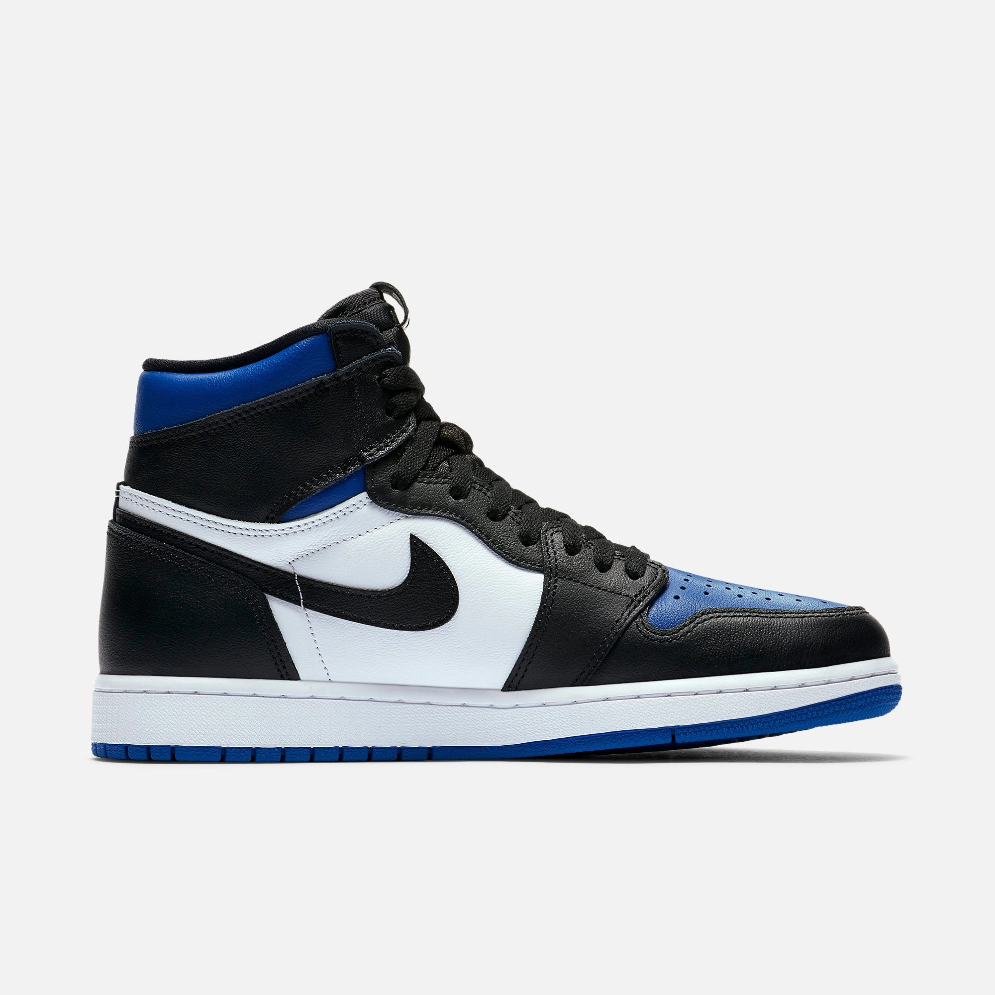 (Men's) Air Jordan 1 Retro High OG 'Royal Toe' (2020) 555088-041 Air Jordan 1 Original Colorway Shoes