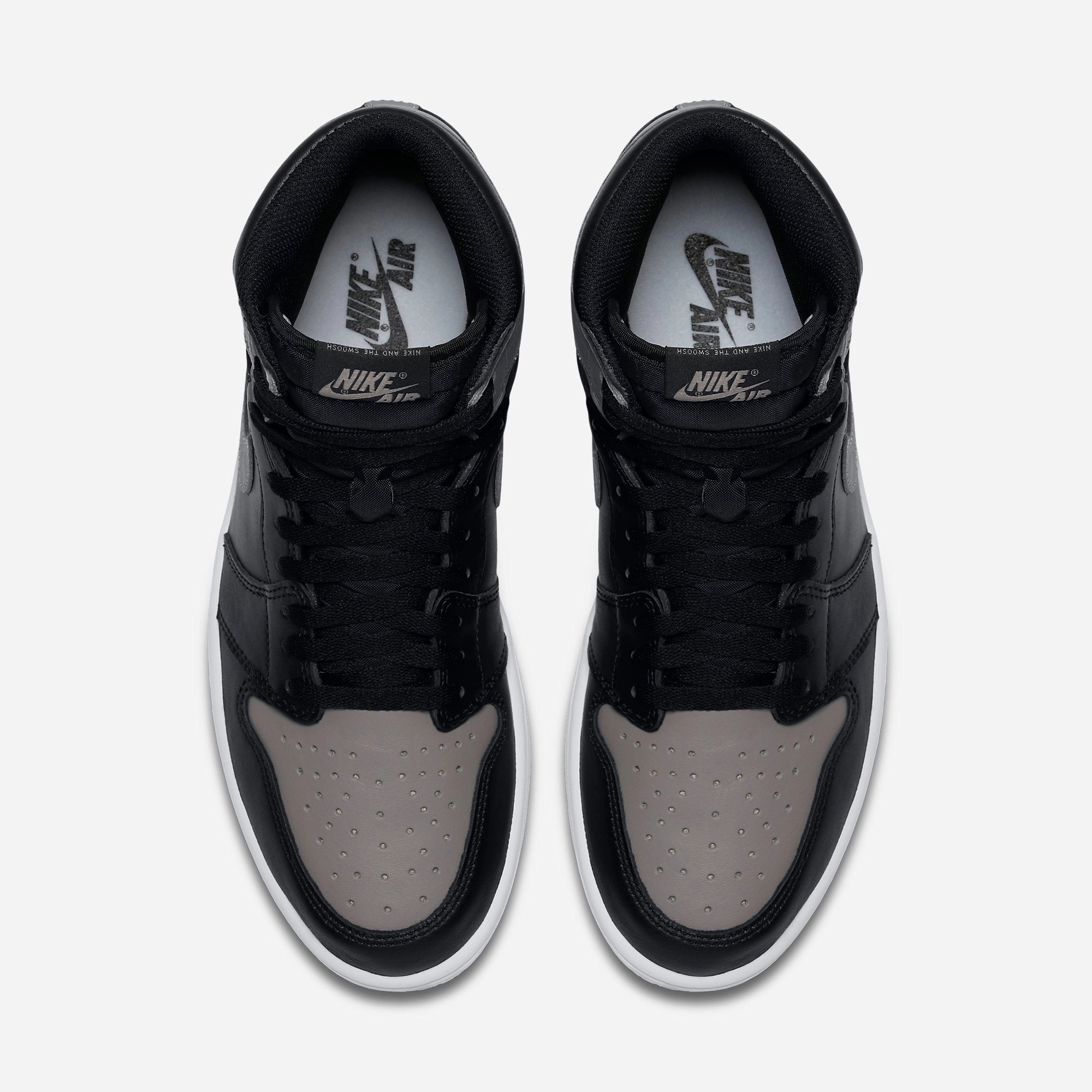(Men's) Air Jordan 1 Retro High OG 'Shadow' (2018) 555088-013 Air Jordan 1 Original Colorway Shoes