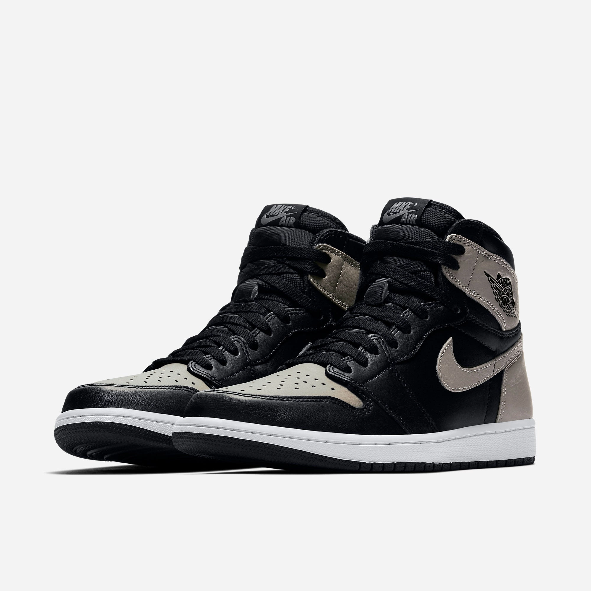 (Men's) Air Jordan 1 Retro High OG 'Shadow' (2018) 555088-013 Air Jordan 1 Original Colorway Shoes