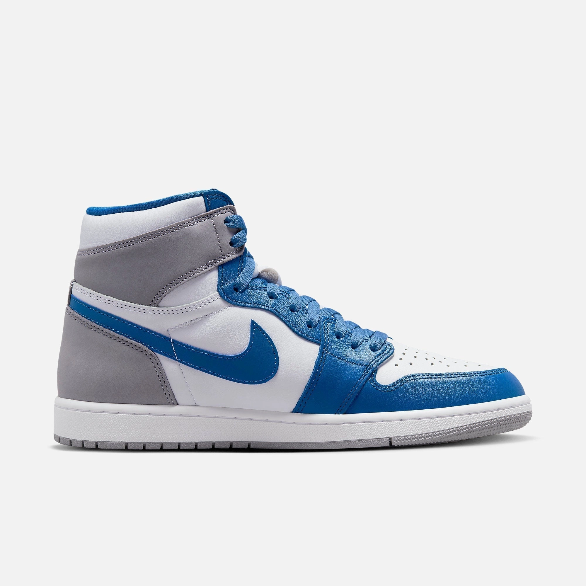 (Men's) Air Jordan 1 Retro High OG 'True Blue' (2023) DZ5485-410 Air Jordan 1 Timeless Heritage Shoes