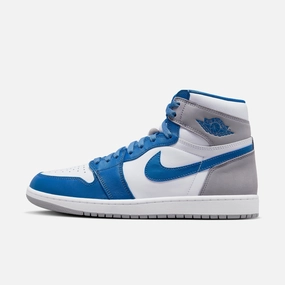 (Men's) Air Jordan 1 Retro High OG 'True Blue' (2023) DZ5485-410 Iconic Air Jordan 1 shoes with bold accents
