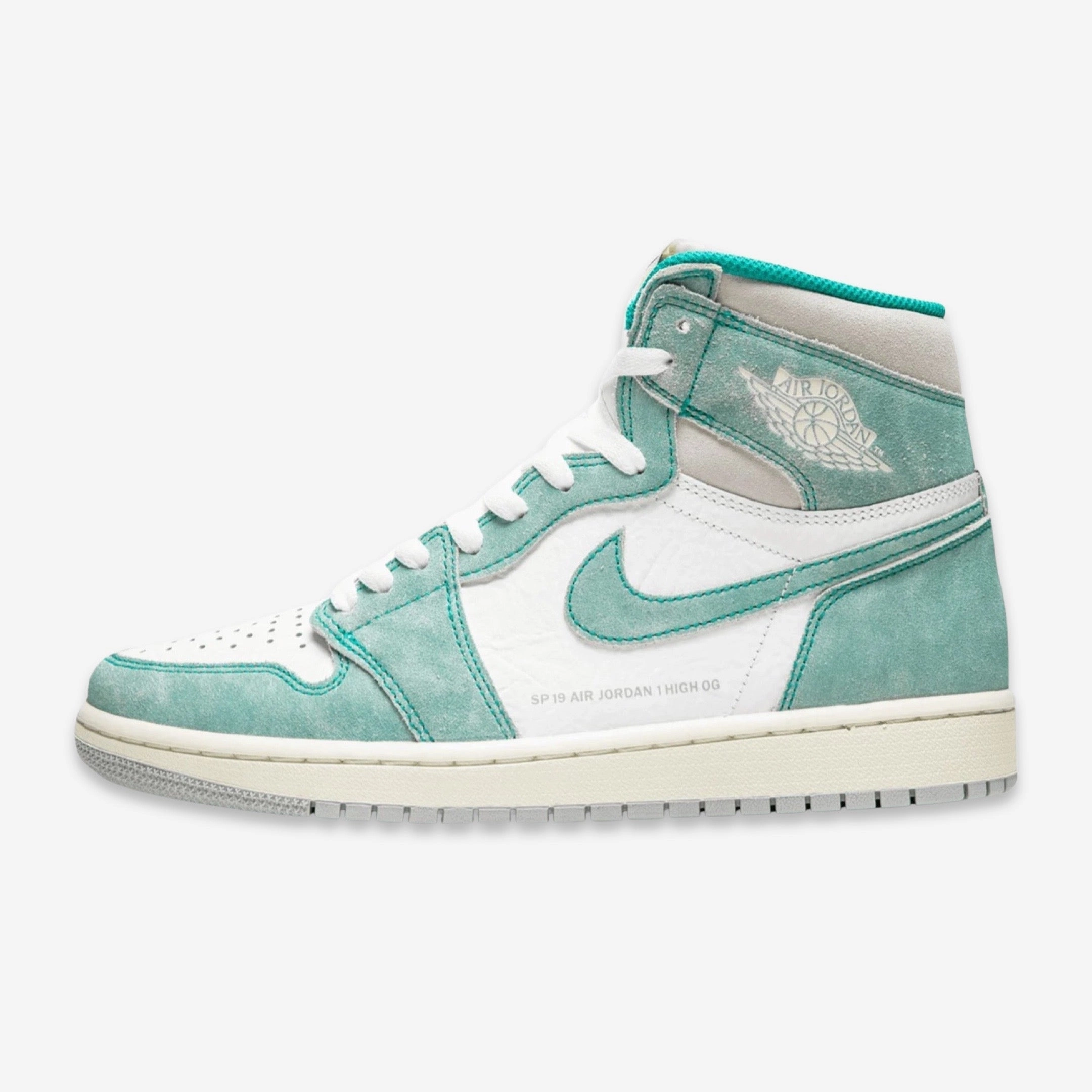 (Men's) Air Jordan 1 Retro High OG 'Turbo Green' (2019) 555088-311 Heritage Air Jordan 1 sneakers for men