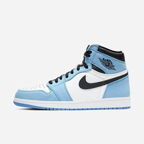 (Men's) Air Jordan 1 Retro High OG 'UNC University Blue' (2021) 555088-134 Authentic Air Jordan 1 in premium leather