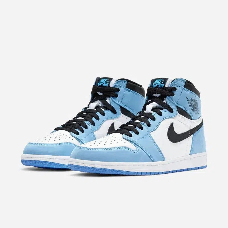(Men's) Air Jordan 1 Retro High OG 'UNC University Blue' (2021) 555088-134 Air Jordan 1 Original Colorway Shoes