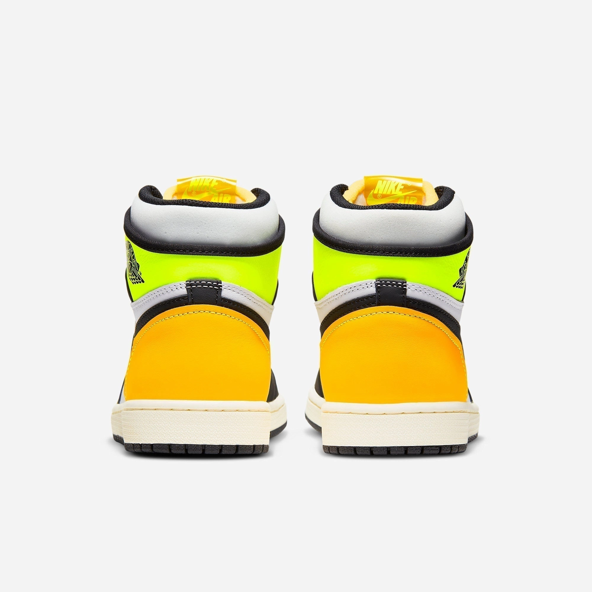 (Men's) Air Jordan 1 Retro High OG 'Volt / Gold' (2021) 555088-118 Air Jordan 1 Original Colorway Shoes
