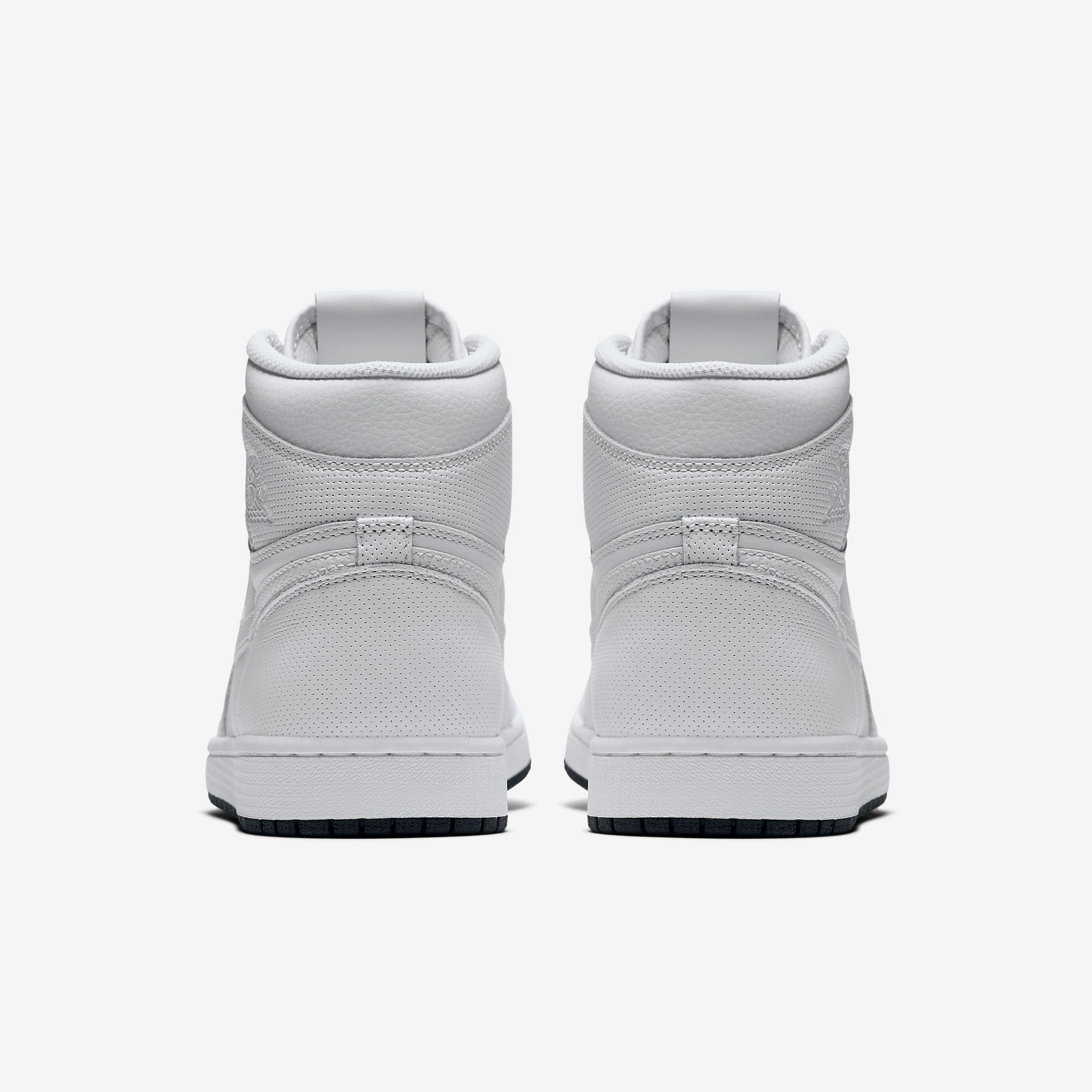 (Men's) Air Jordan 1 Retro High OG 'White Perforated' (2017) 555088-100 Air Jordan 1 Signature Look Sneakers