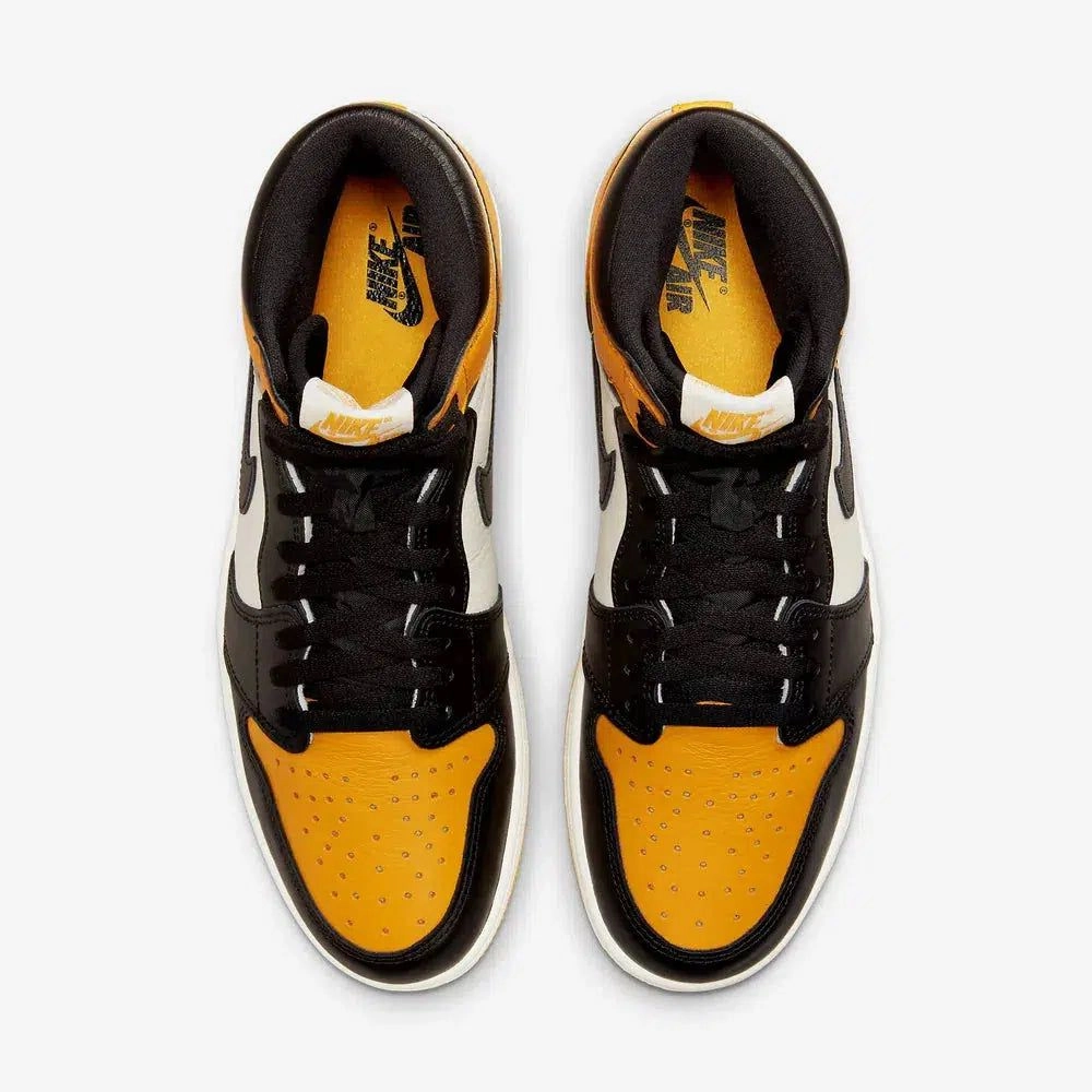 (Men's) Air Jordan 1 Retro High OG 'Yellow Toe' (2022) 555088-711 Air Jordan 1 Original Colorway Shoes