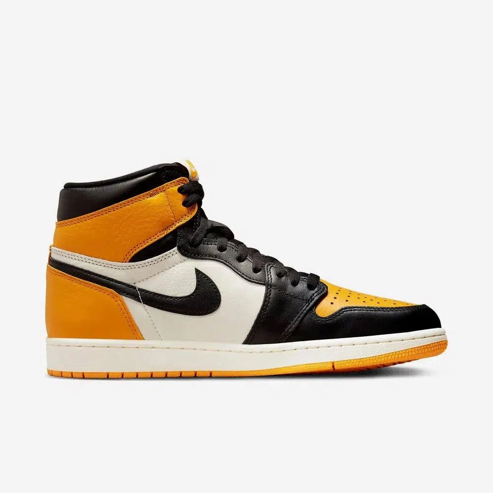 (Men's) Air Jordan 1 Retro High OG 'Yellow Toe' (2022) 555088-711 Air Jordan 1 Original Colorway Shoes