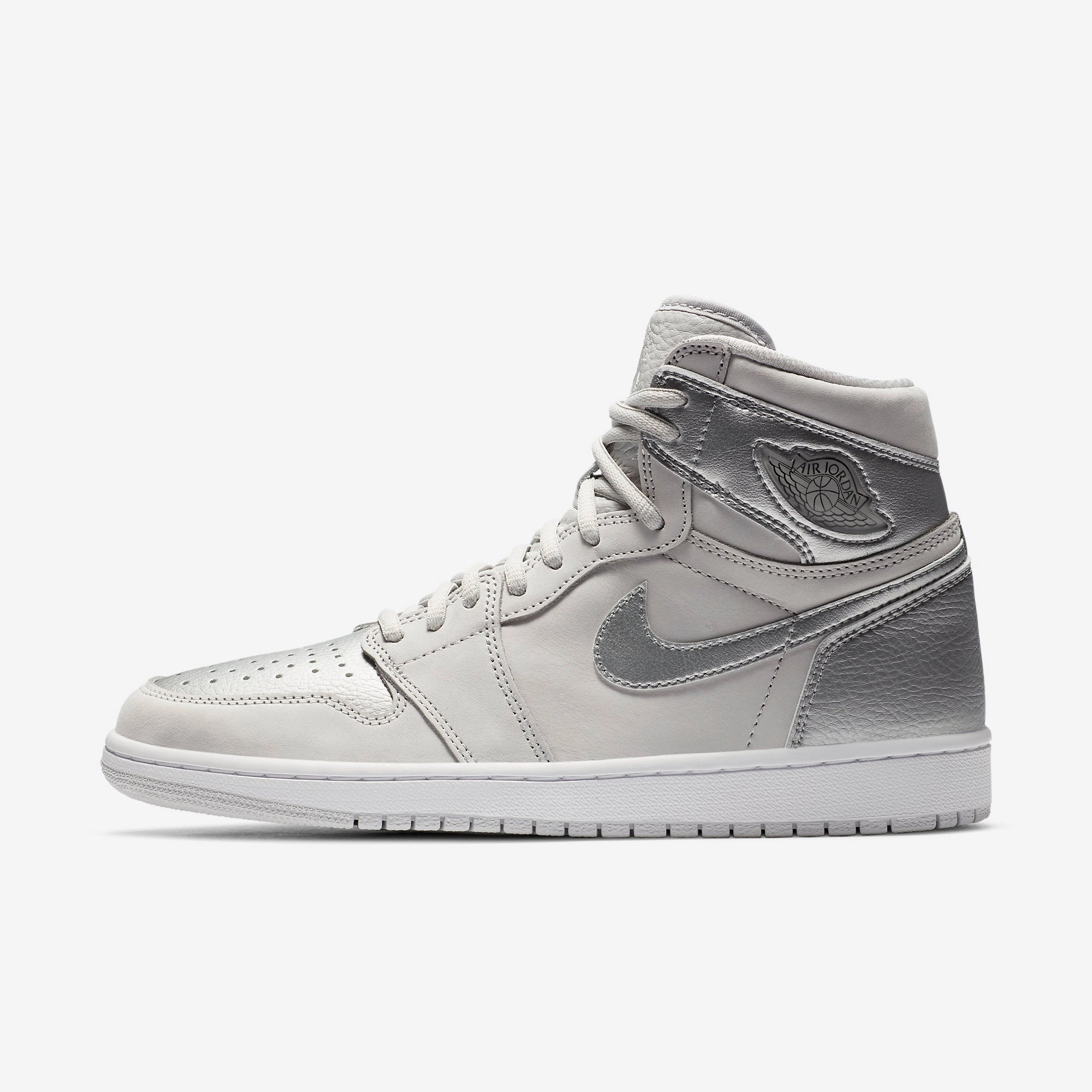 (Men's) Air Jordan 1 Retro High OG CO JP 'Japan Metallic Silver' (2020) DC1788-029 Heritage Air Jordan 1 sneakers for men