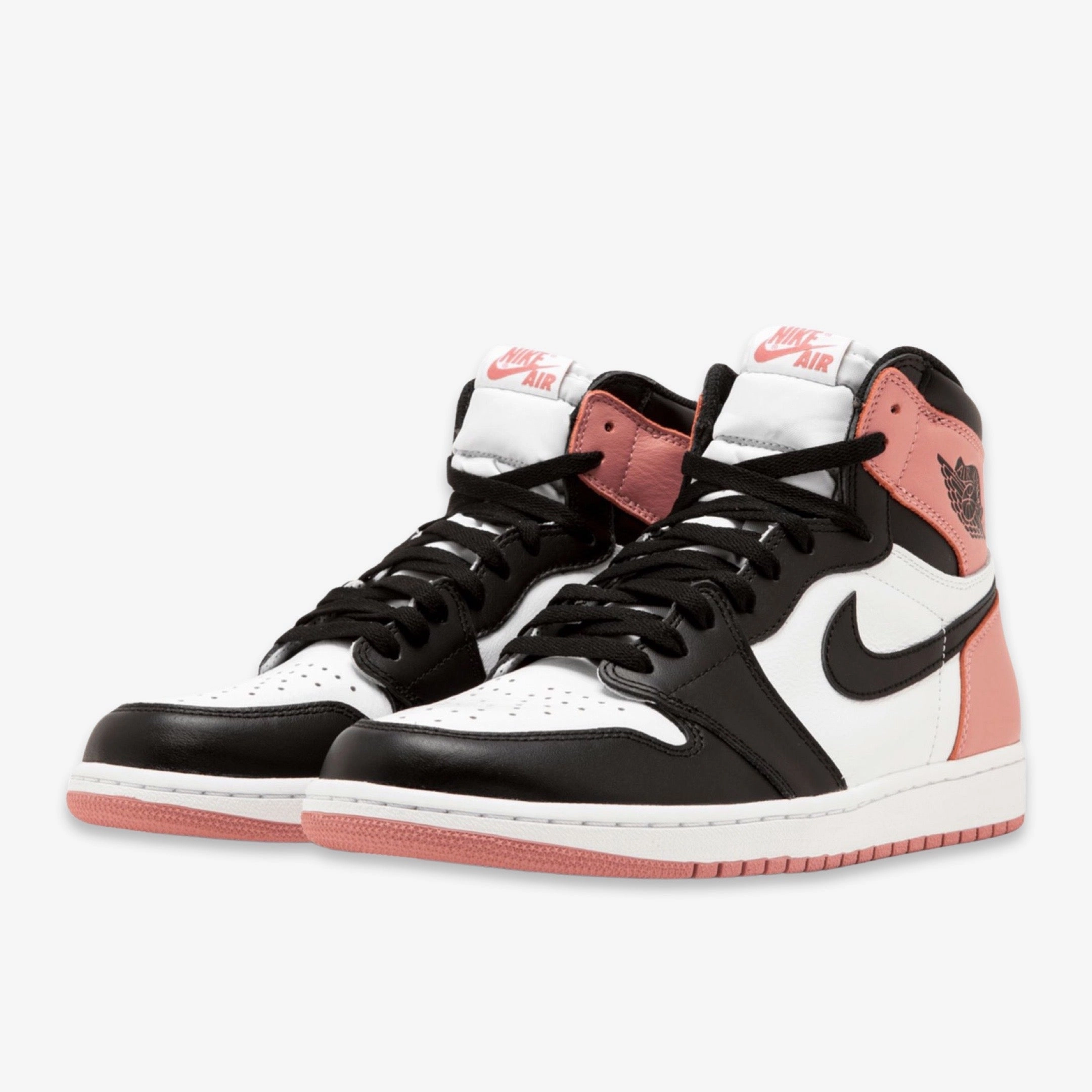(Men's) Air Jordan 1 Retro High OG NRG 'Art Basel Rust Pink' (2017) 861428-101 Air Jordan 1 Signature Look Sneakers