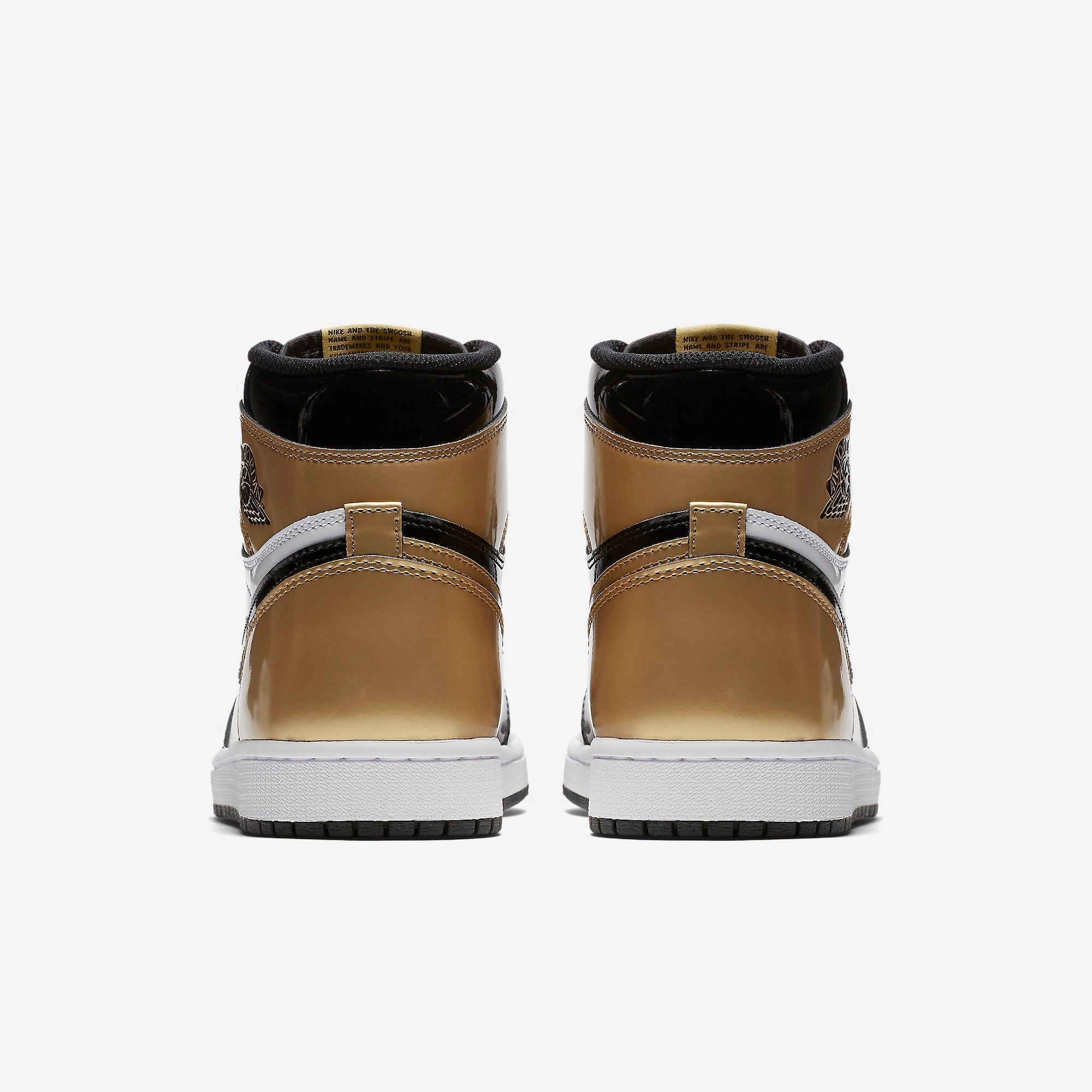 (Men's) Air Jordan 1 Retro High OG NRG 'Gold Toe' (2018) 861428-007 Air Jordan 1 Retro Court Sneakers