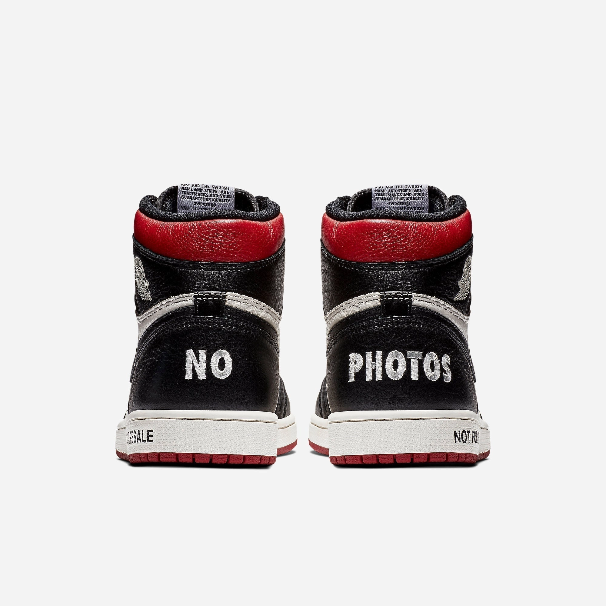 (Men's) Air Jordan 1 Retro High OG NRG 'Not For Resale Varsity Red' (2018) 861428-106 Air Jordan 1 Retro Court Sneakers