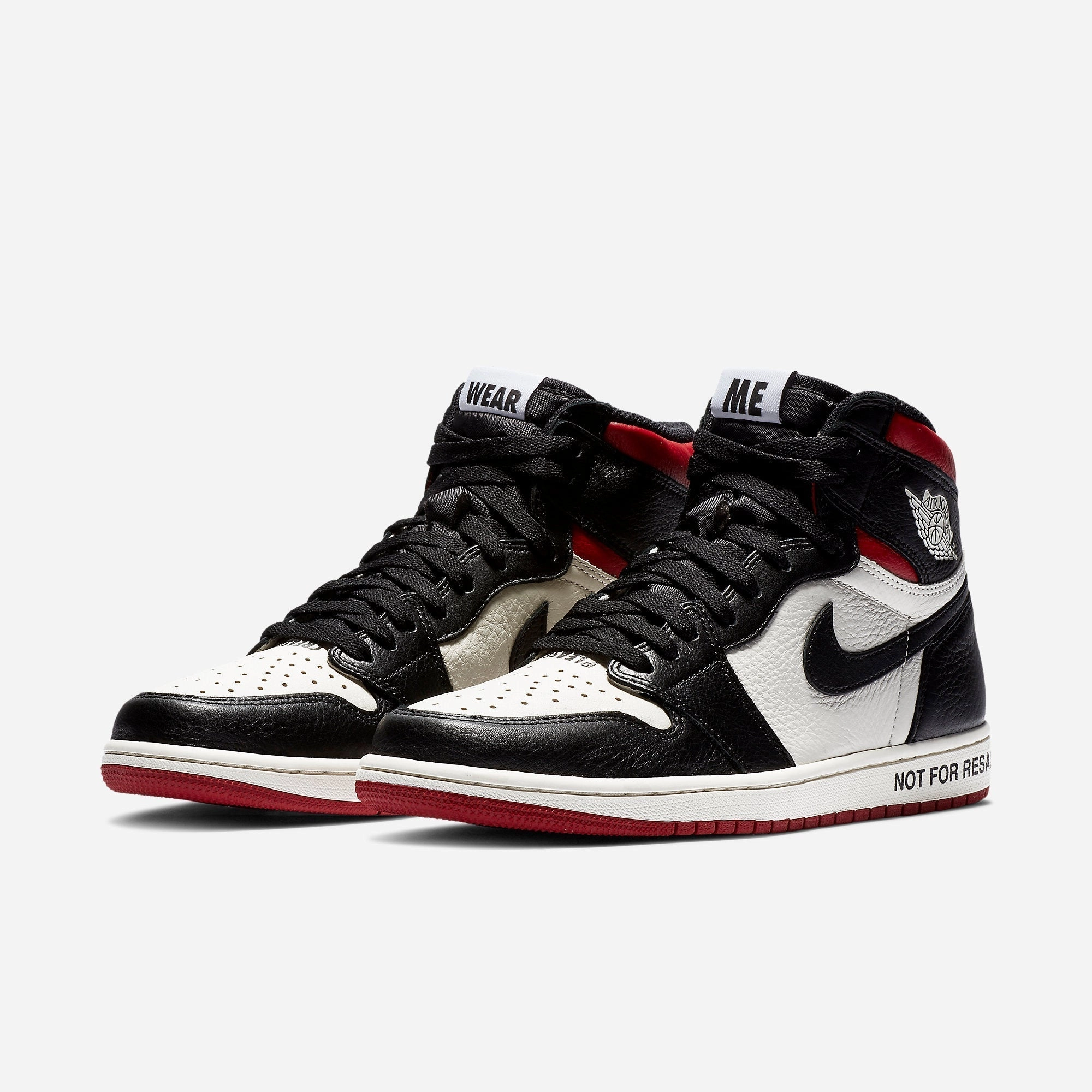 (Men's) Air Jordan 1 Retro High OG NRG 'Not For Resale Varsity Red' (2018) 861428-106 Air Jordan 1 Retro Court Sneakers