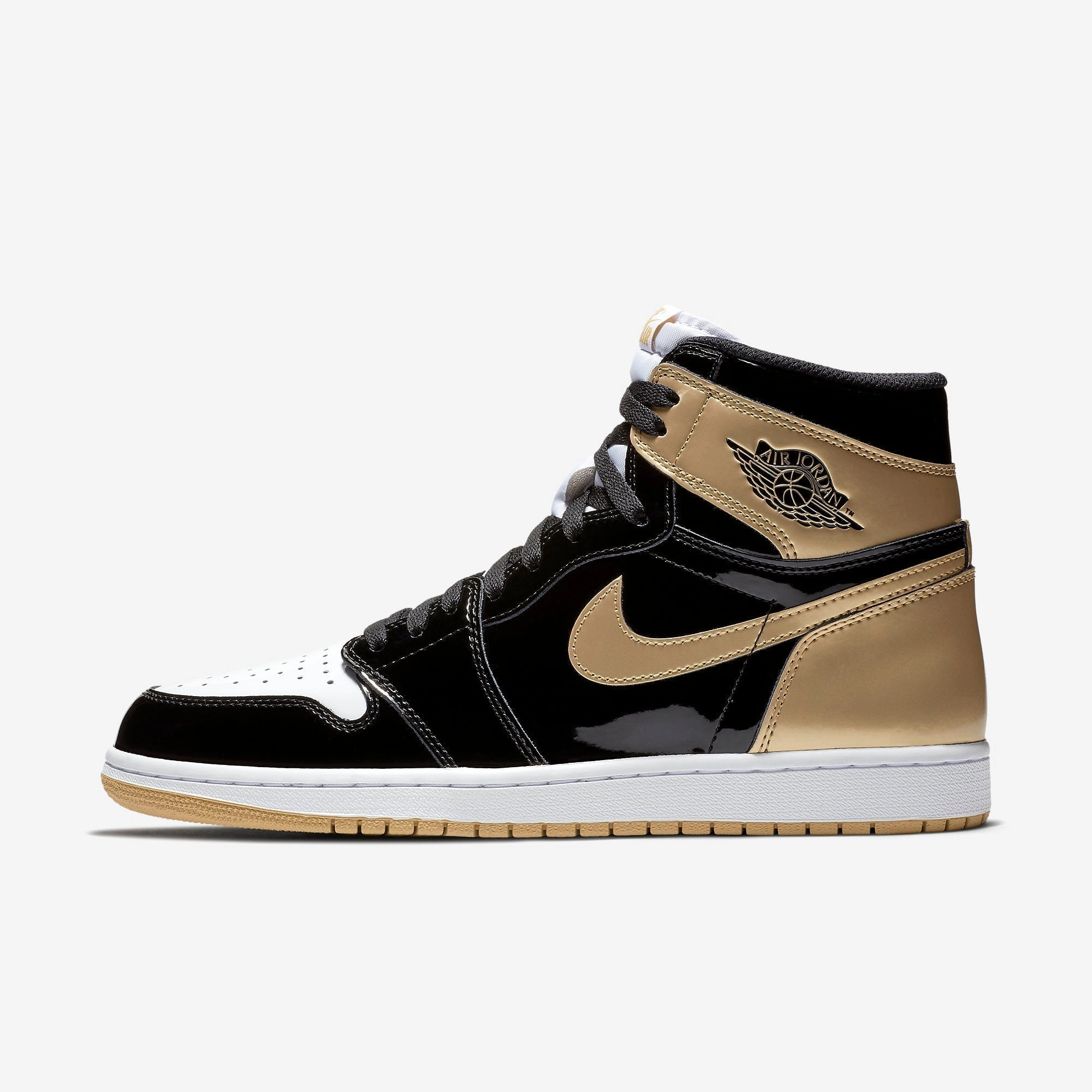 (Men's) Air Jordan 1 Retro High OG NRG x ComplexCon 'Gold Toe Top 3' (2017) 861428-001 Heritage Air Jordan 1 sneakers for men