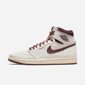 (Men's) Air Jordan 1 Retro High OG SP x A Ma Manire 'Airness' (2021) DO7097-100 Authentic Air Jordan 1 in premium leather