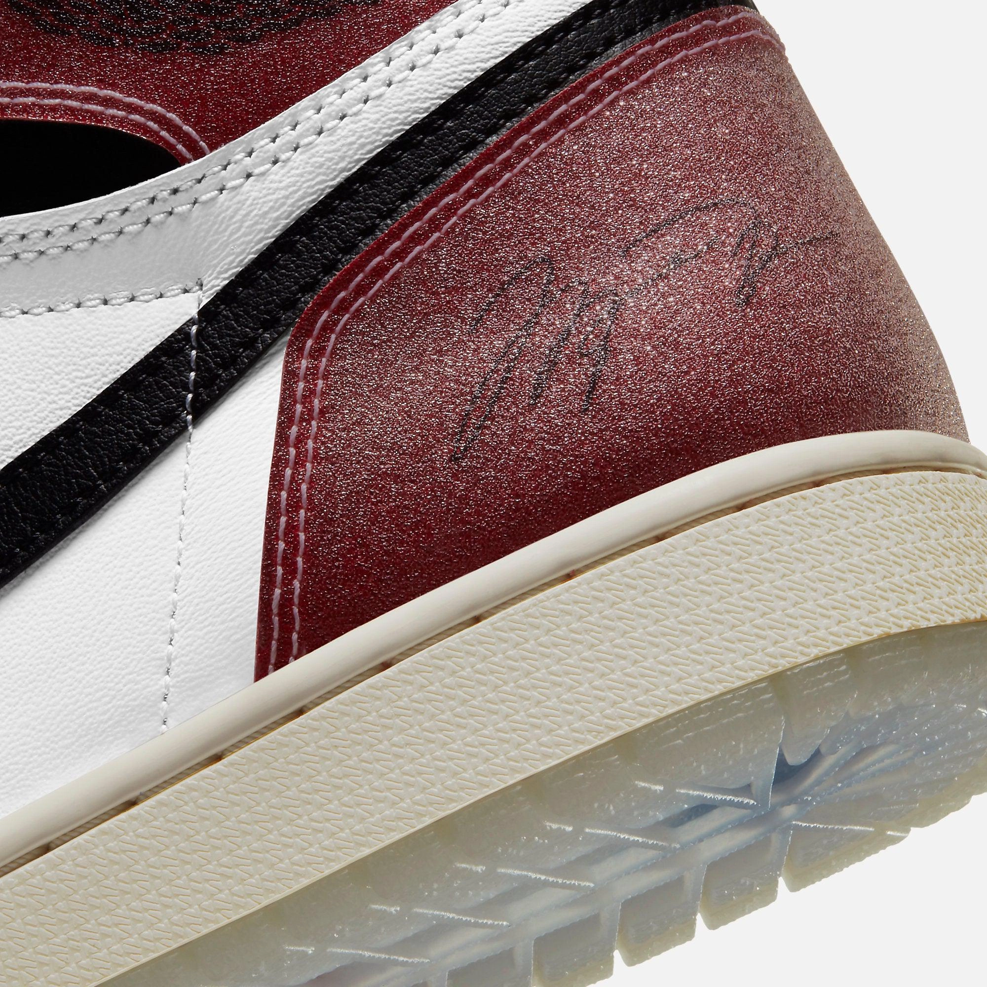 (Men's) Air Jordan 1 Retro High OG SP x Trophy Room Chicago 'Freeze Out' (2021) DA2728-100 Air Jordan 1 Signature Look Sneakers