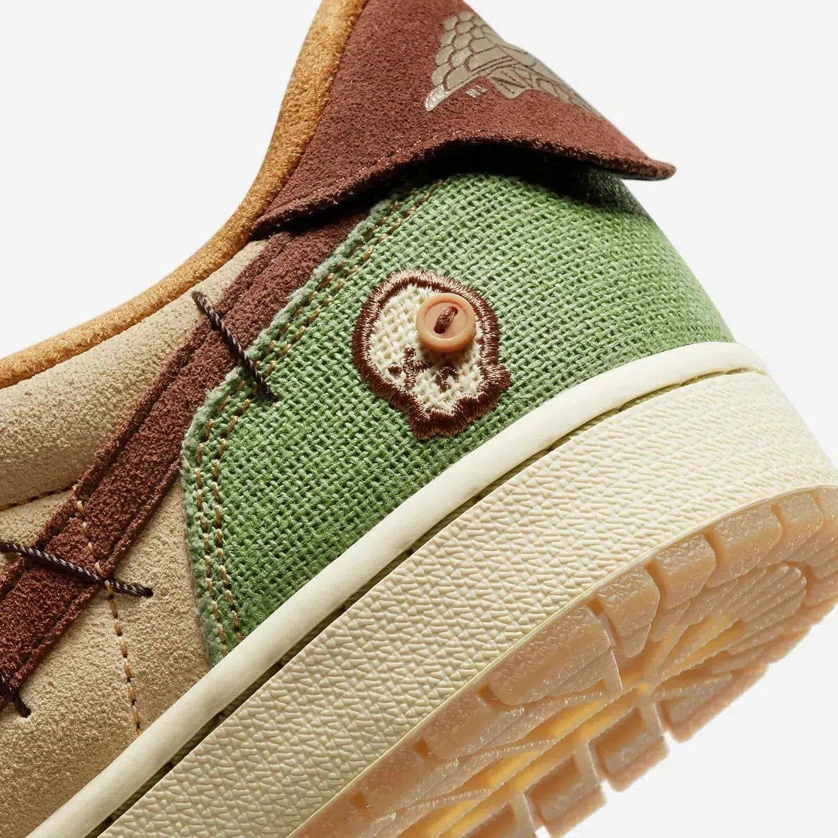 (Men's) Air Jordan 1 Retro Low OG Z x Zion Williamson 'Voodoo' (2022) DZ7292-200 Air Jordan 1 Timeless Heritage Shoes