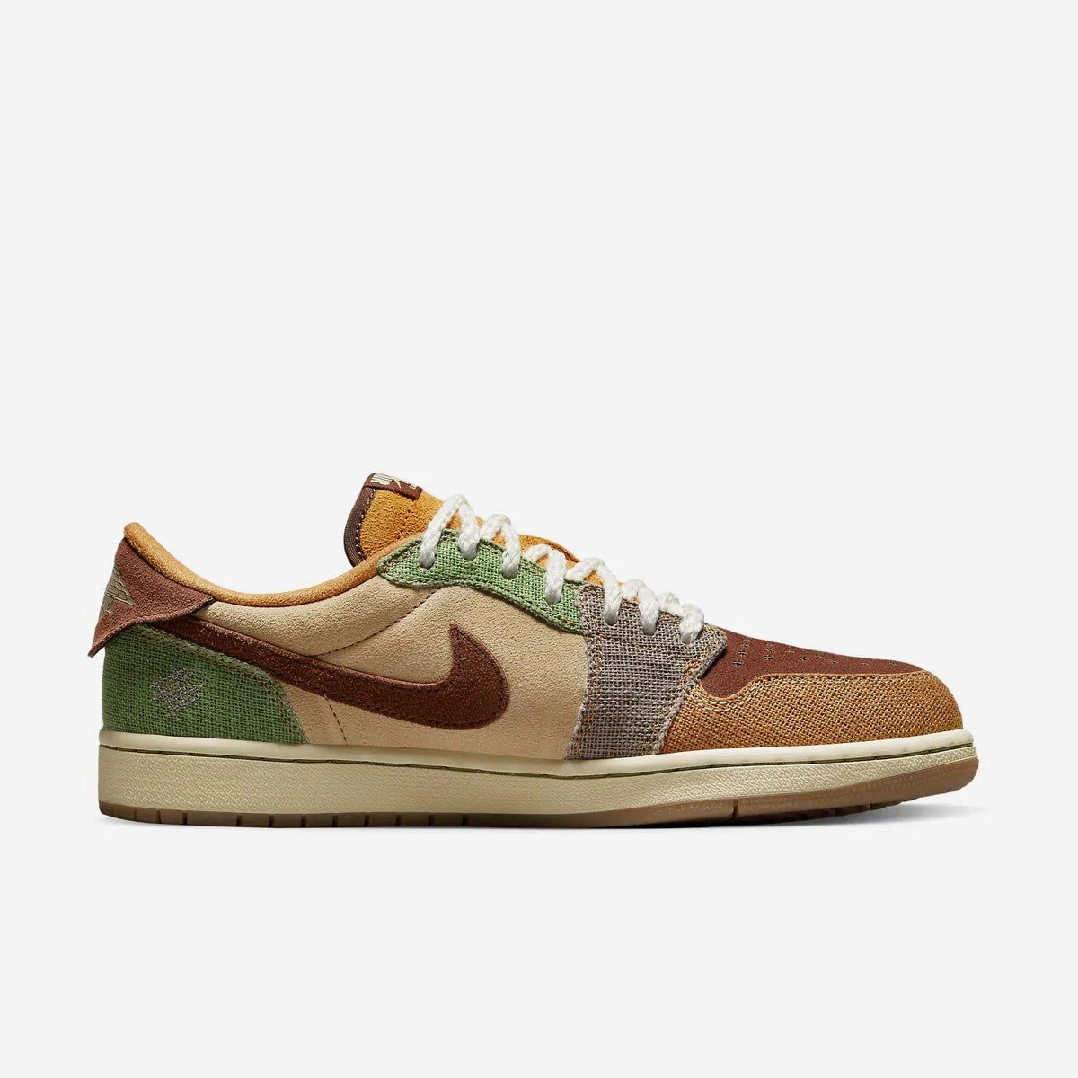(Men's) Air Jordan 1 Retro Low OG Z x Zion Williamson 'Voodoo' (2022) DZ7292-200 Air Jordan 1 Timeless Heritage Shoes