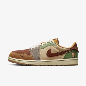 (Men's) Air Jordan 1 Retro Low OG Z x Zion Williamson 'Voodoo' (2022) DZ7292-200 Iconic Air Jordan 1 shoes with bold accents