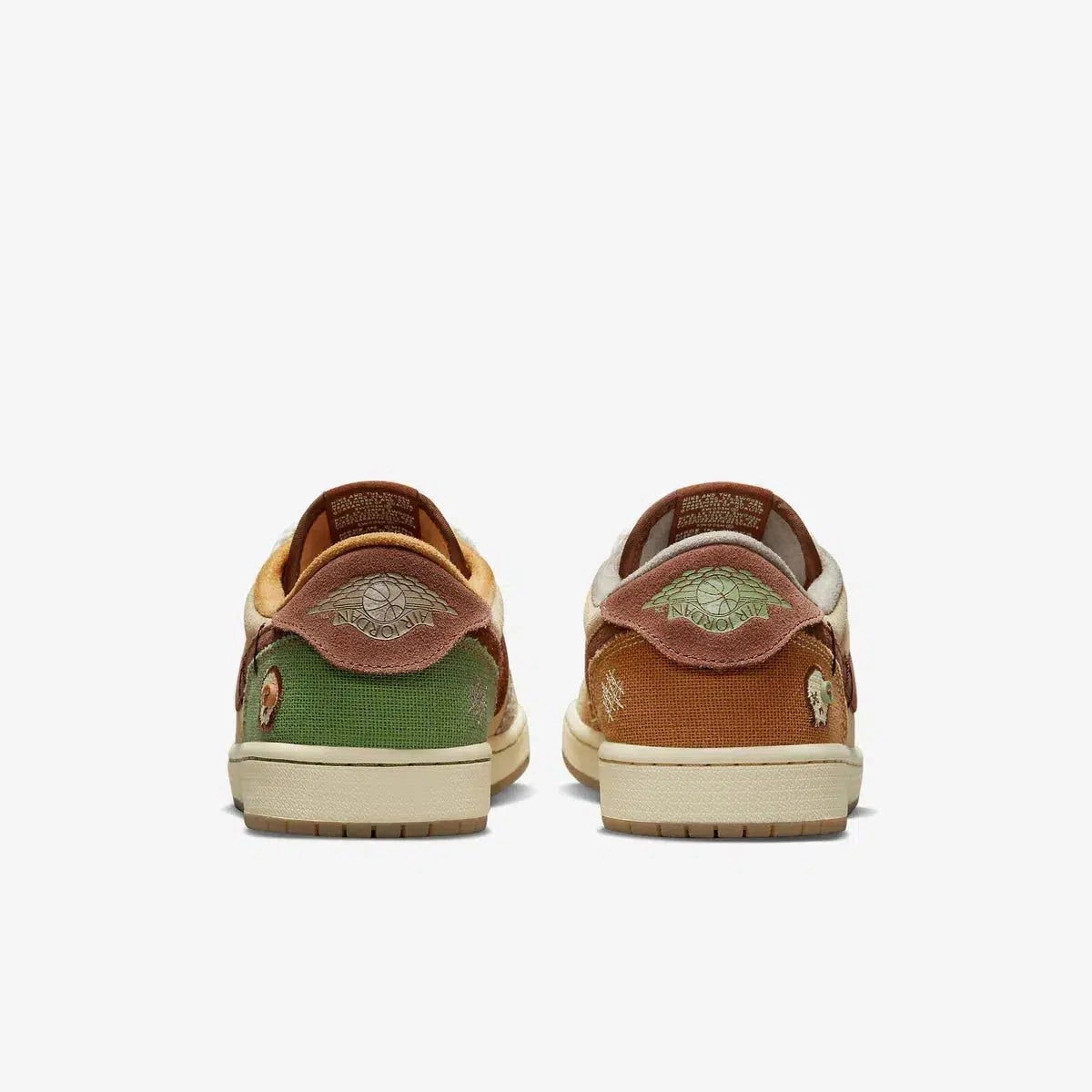 (Men's) Air Jordan 1 Retro Low OG Z x Zion Williamson 'Voodoo' (2022) DZ7292-200 Air Jordan 1 Timeless Heritage Shoes