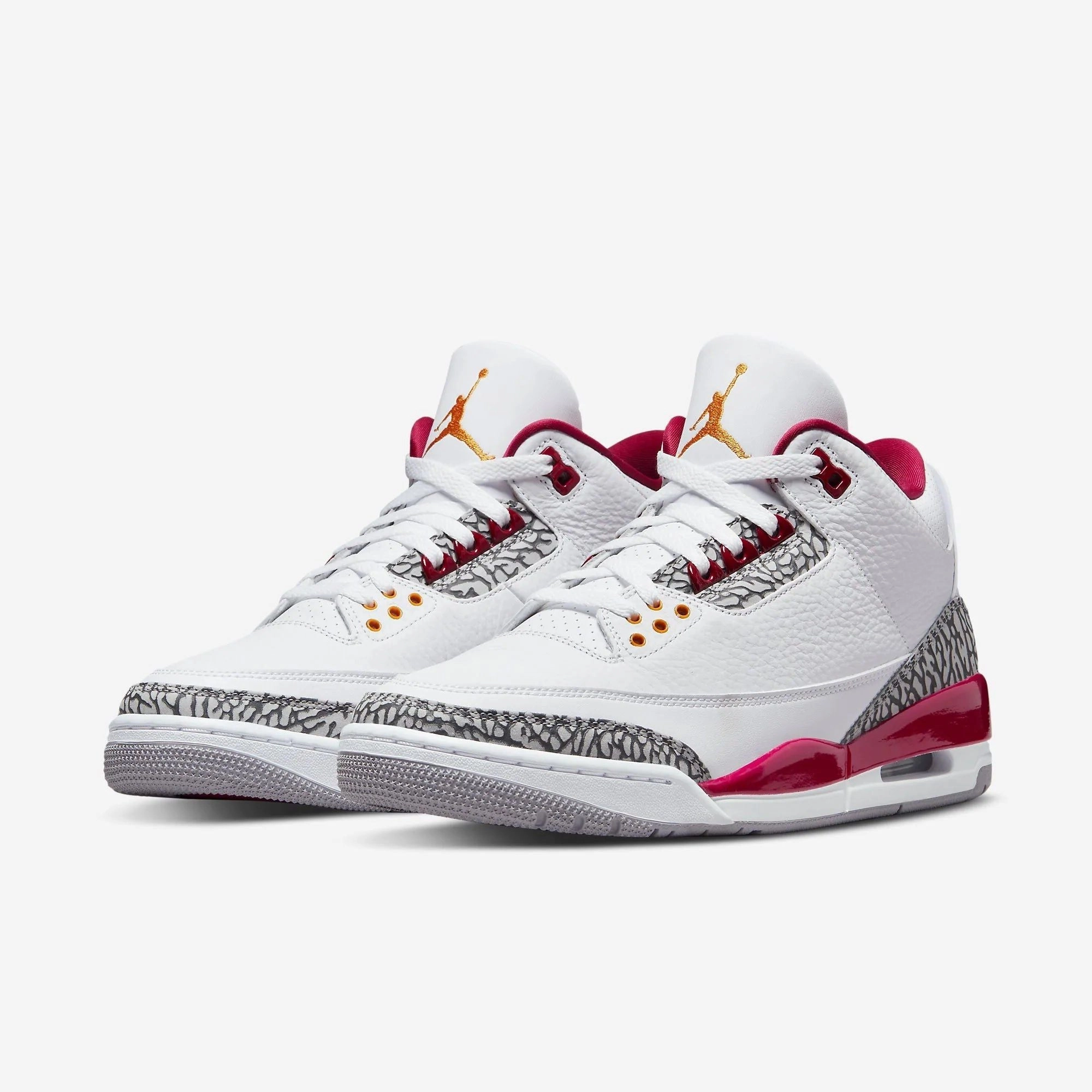 (Men's) Air Jordan 3 Retro 'Cardinal' (2022) CT8532-126 Air Jordan 3 Retro Throwback Sneakers