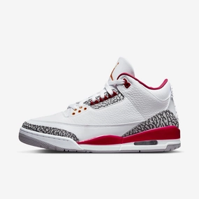 (Men's) Air Jordan 3 Retro 'Cardinal' (2022) CT8532-126 Air Jordan 3 retro sneakers with throwback vibe