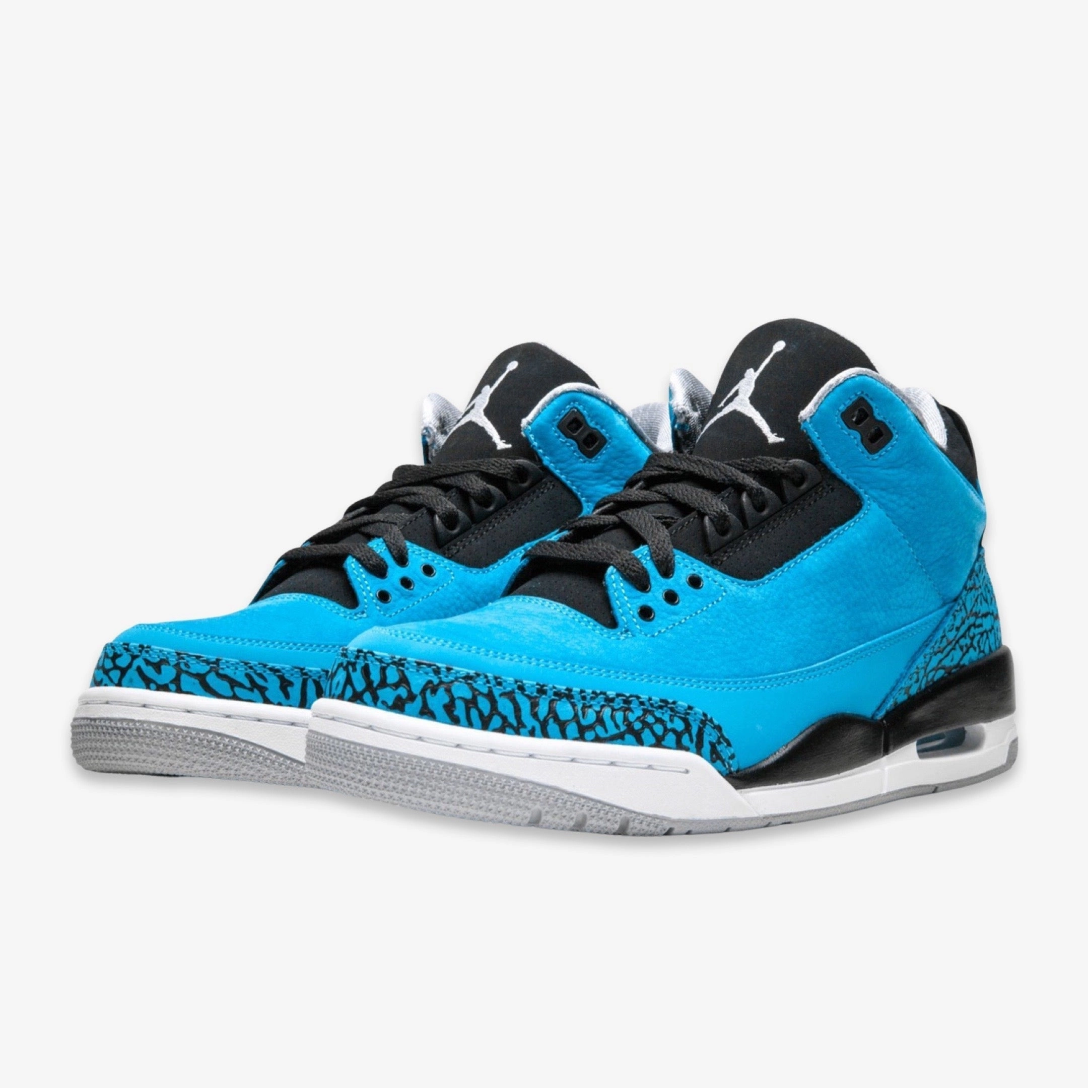 (Men's) Air Jordan 3 Retro 'Dark Powder Blue' (2014) 136064-406 Air Jordan 3 Retro Throwback Sneakers