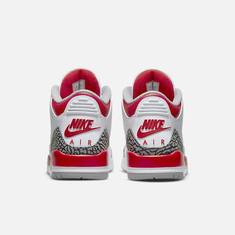 (Men's) Air Jordan 3 Retro 'Fire Red' (2022) DN3707-160 Air Jordan 3 Retro Throwback Sneakers